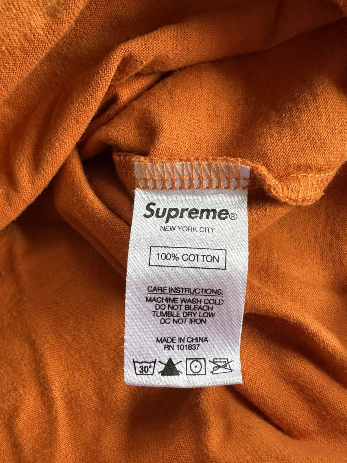 Supreme Supreme Playboy Pocket Tee (FW18) Size US M / EU 48-50 / 2 - 5 Thumbnail