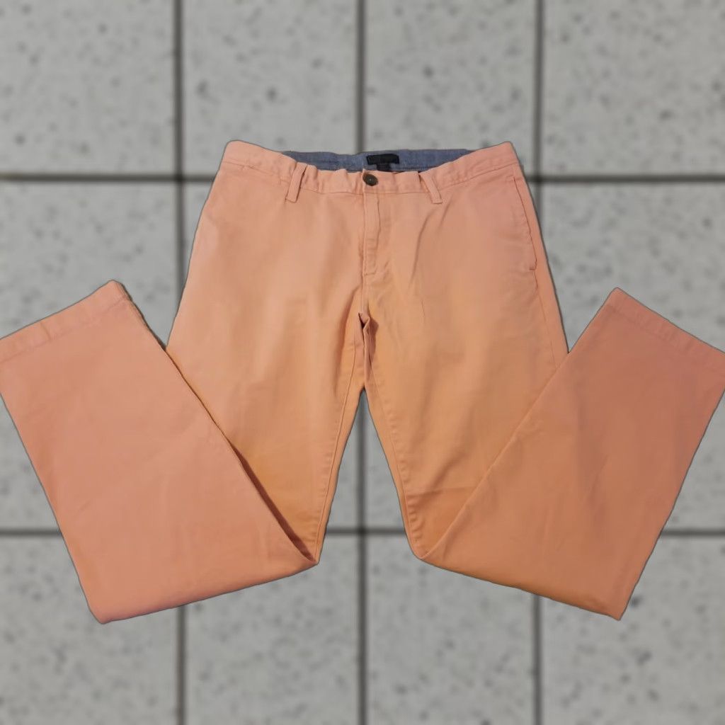 Vintage 14th & Union Pants Mens Chino Flat Front Cotton Pink 32x30 Casual Dress Style Size US 32 / EU 48 - 1 Thumbnail