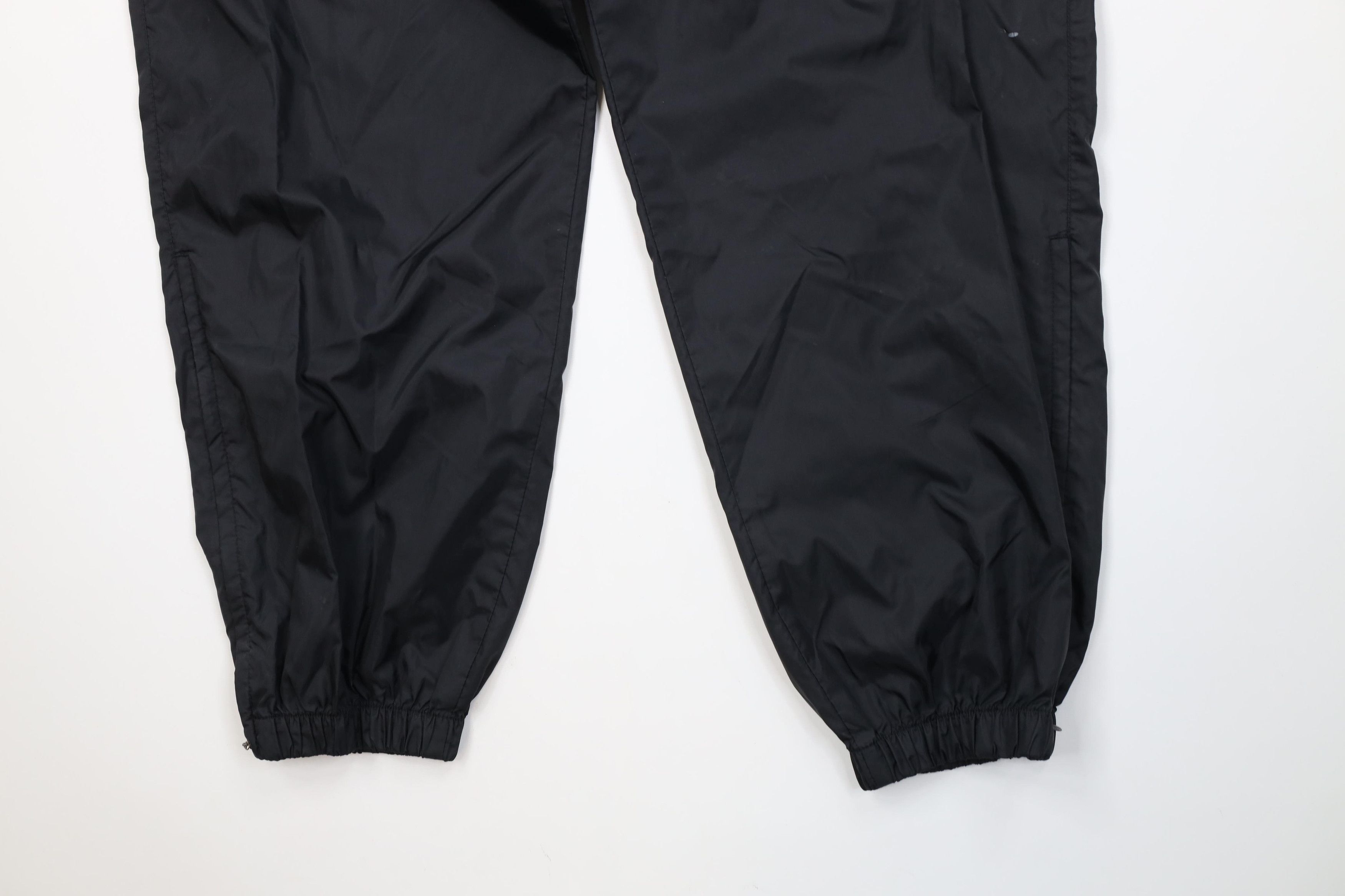 Adidas Vintage 90s Adidas Spell Out Windbreaker Joggers Pants Black Size US 38 / EU 54 - 4 Thumbnail
