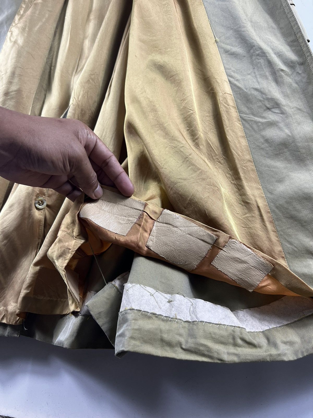 Aquascutum 🔥VERY VINTAGE🔥 AQUASCUTUM LONDON TRENCH COAT Size M / US 6-8 / IT 42-44 - 11 Thumbnail