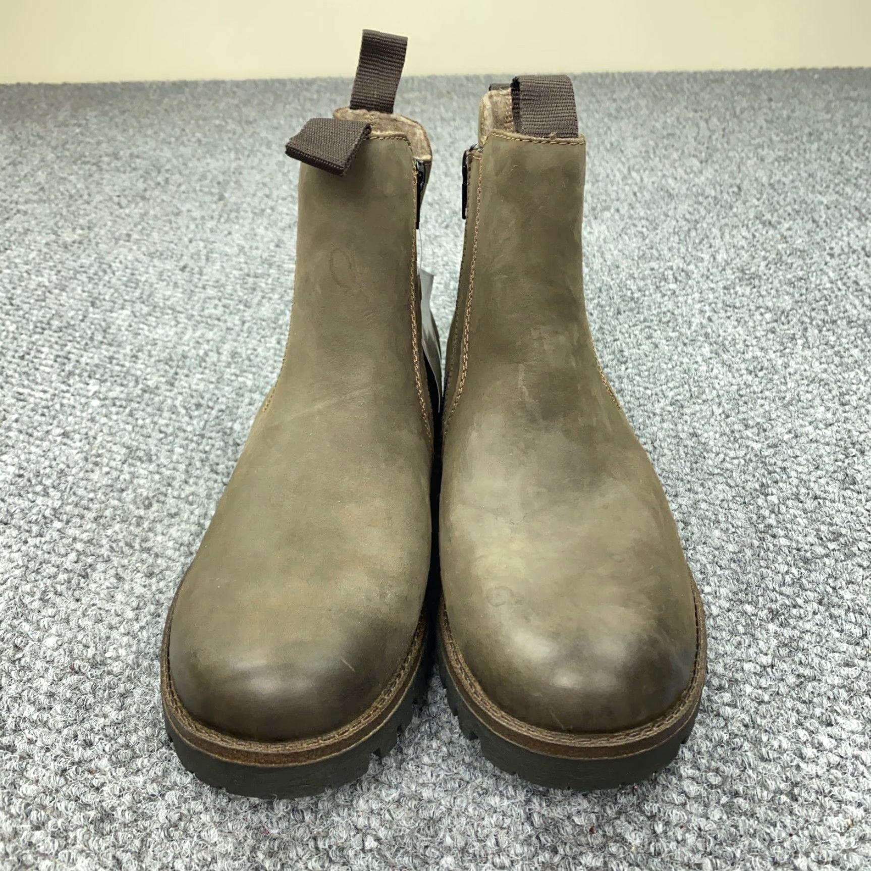 Rieker VINTAGE Rieker Chelsea Boots Women Size 10 Brown Leather Ankle Zip Flat Casual Winter Size US 10 / IT 40 - 4 Thumbnail