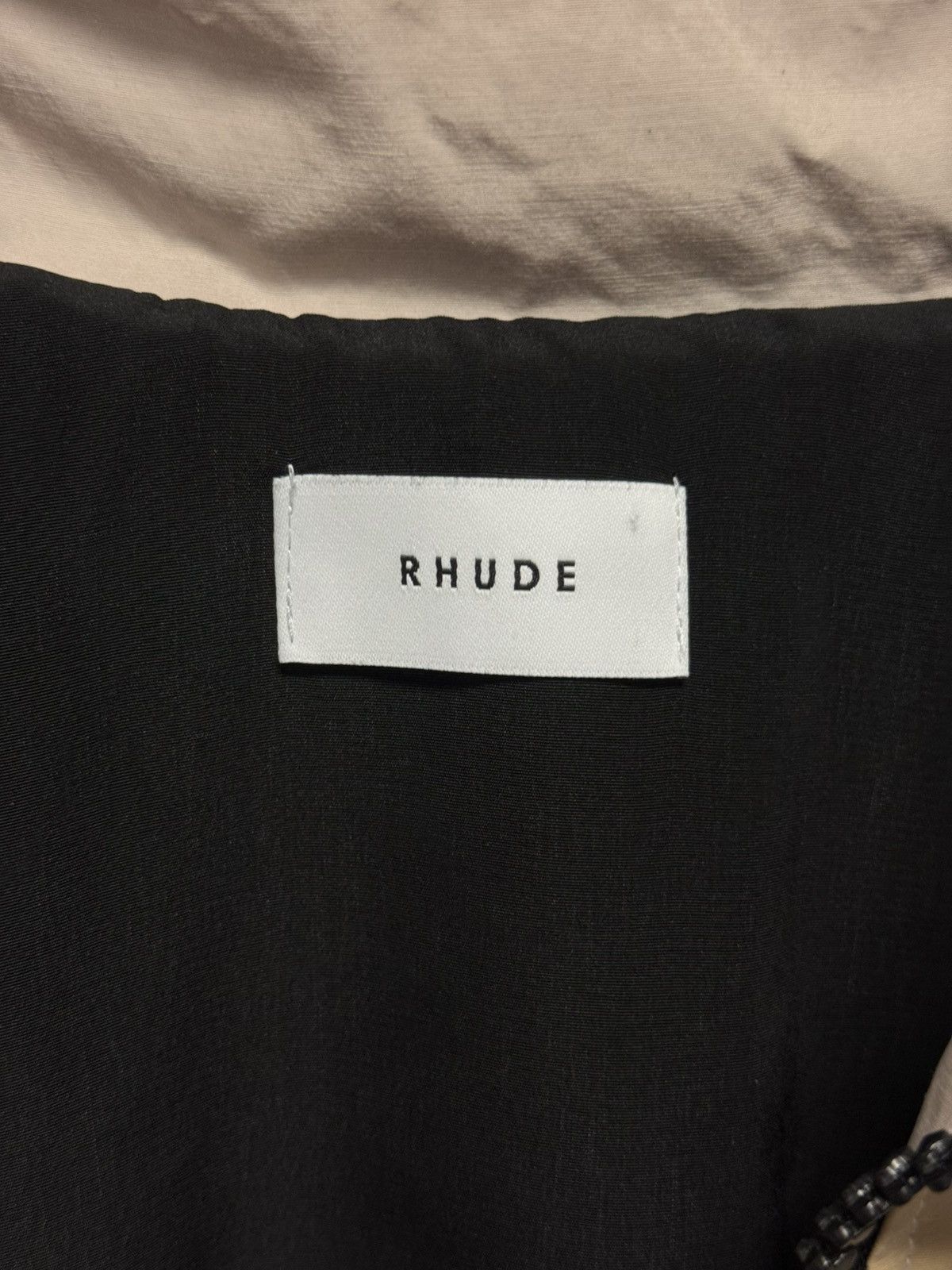 Rhude Rhude Tan Flight Jacket Size M Zip Up Size US M / EU 48-50 / 2 - 7 Thumbnail