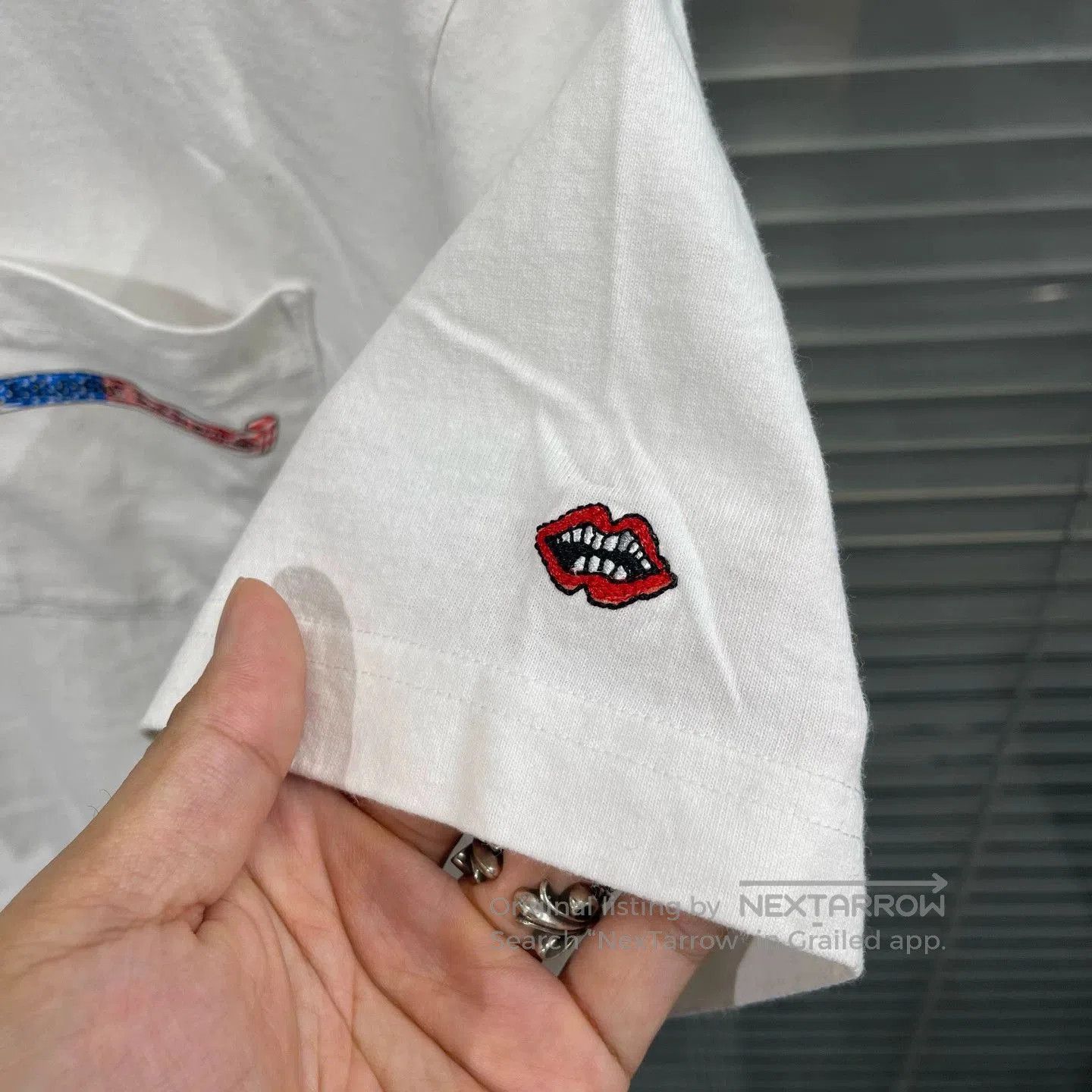 Chrome Hearts White Short Sleeve Pocket T-Shirt. Size US L / EU 52-54 / 3 - 6 Thumbnail