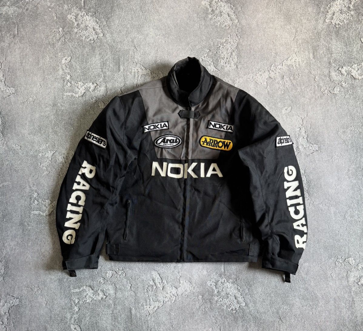 Formula 1 × Vintage Nokia XL racing bomber jacket zip vintage Y2K Size US XL / EU 56 / 4 - 7 Thumbnail