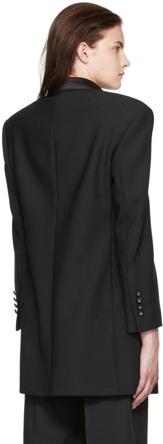 Dolce & Gabbana o1y0825 Blazer in Black Size S / US 4 / IT 40 - 3 Thumbnail