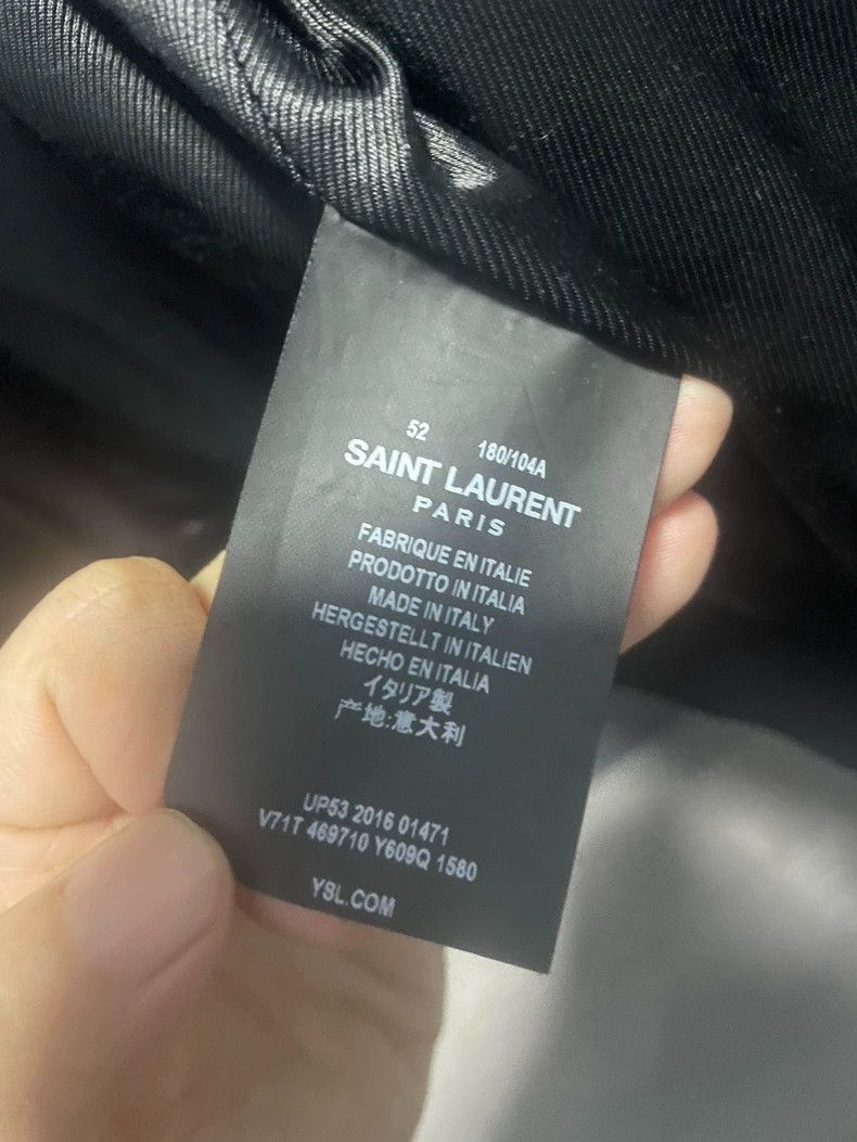 Saint Laurent Paris Saint Laurent Paris 17fw Sea Moon Jacket-2506 Size US L / EU 52-54 / 3 - 4 Thumbnail