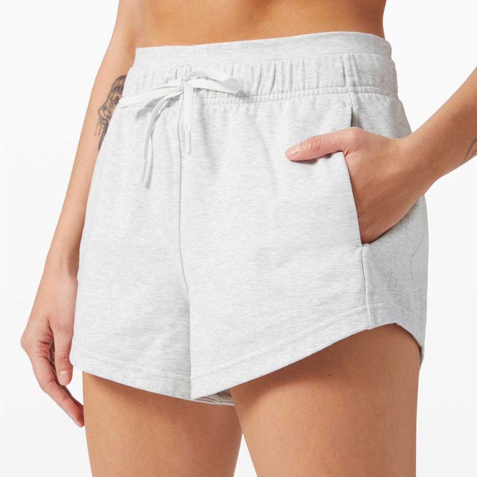 Lululemon NWT Lululemon Inner Glow HR Short 3" *Terry Size 32" / US 10 / IT 46 - 1 Thumbnail