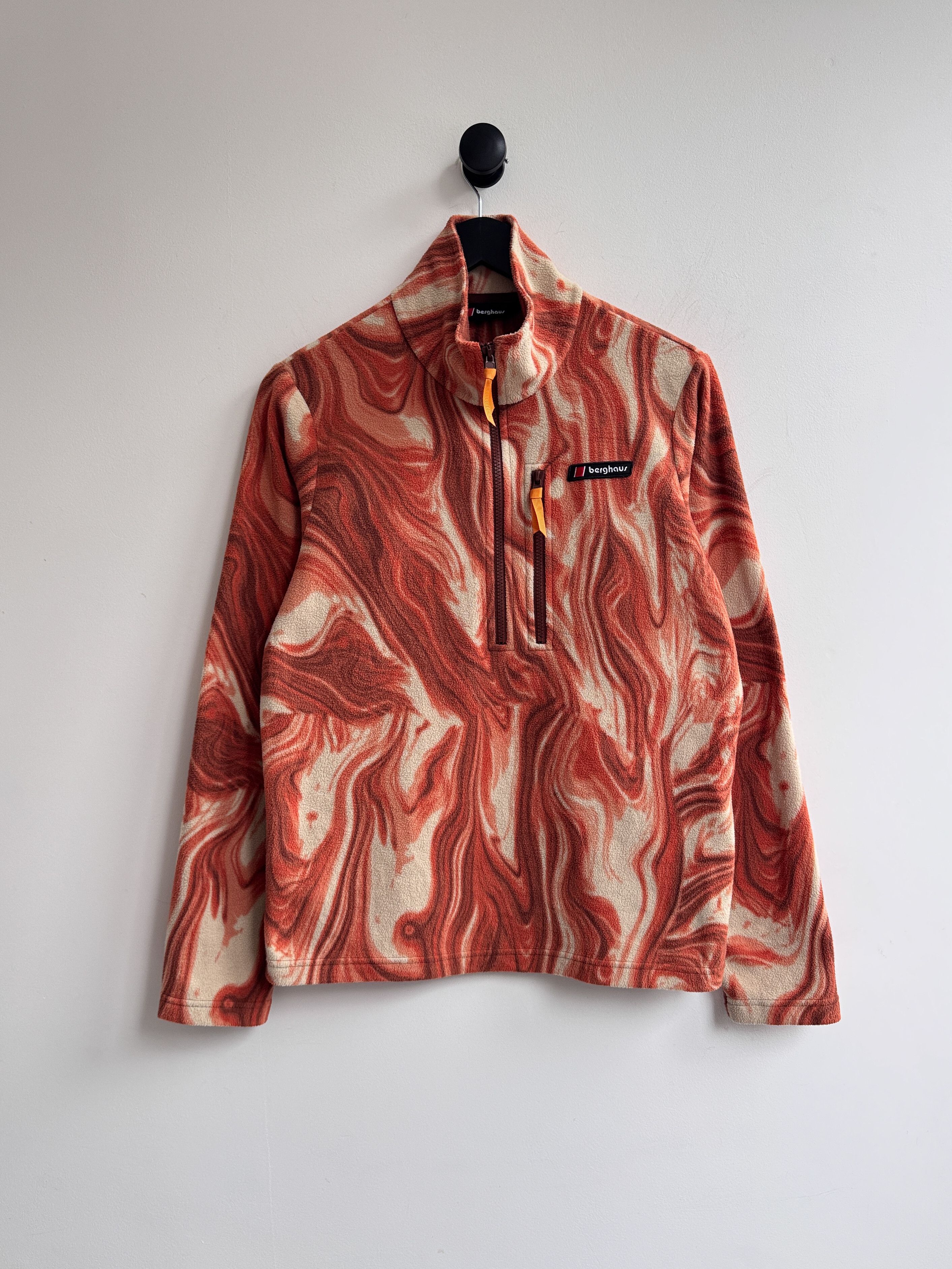 Berghaus Berghaus Fire Printed Half Zip Fleece Size US S / EU 44-46 / 1 - 1 Thumbnail