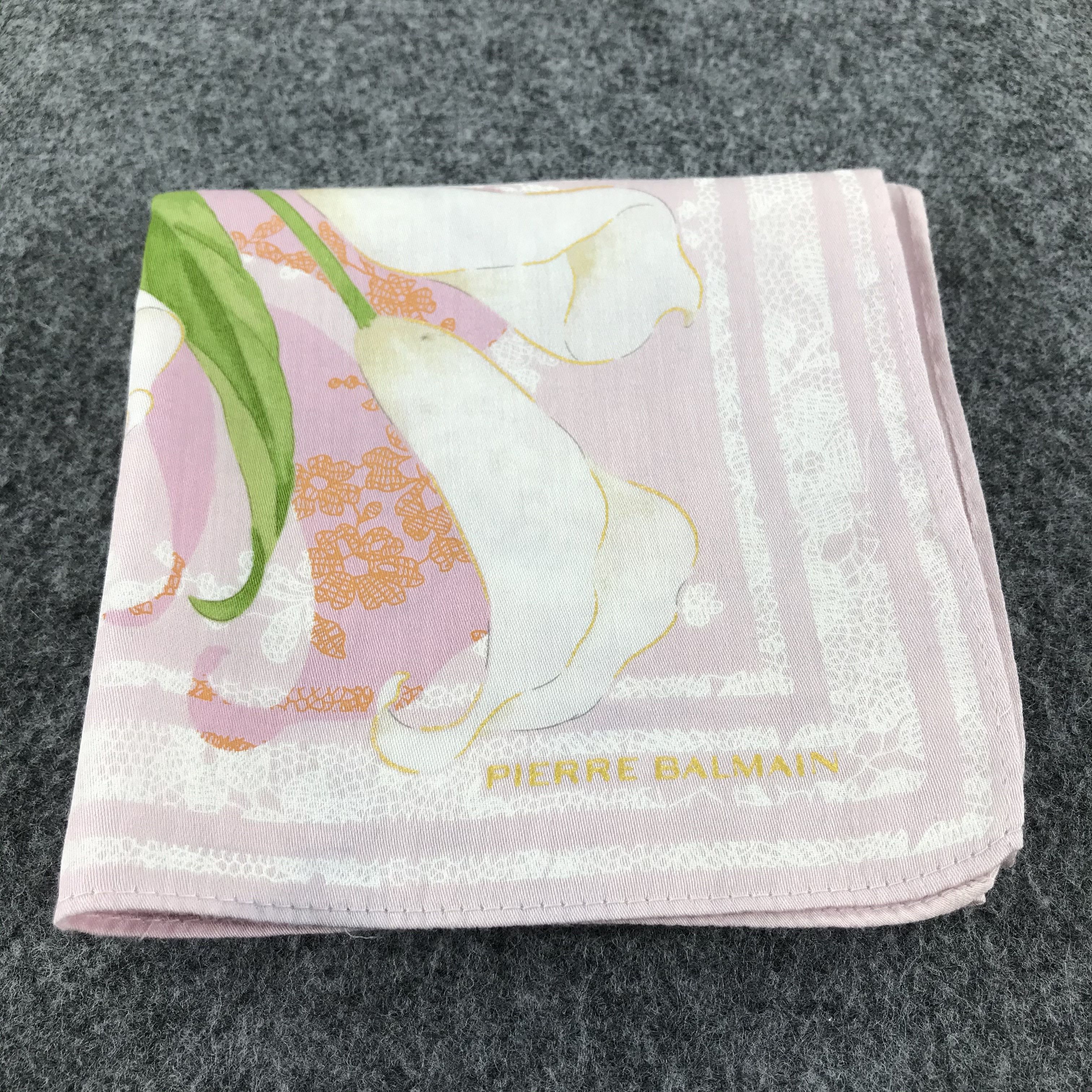 Pierre Balmain Pierre Balmain Handkerchief Neckerchief Bandana H425 Size ONE SIZE - 6 Thumbnail