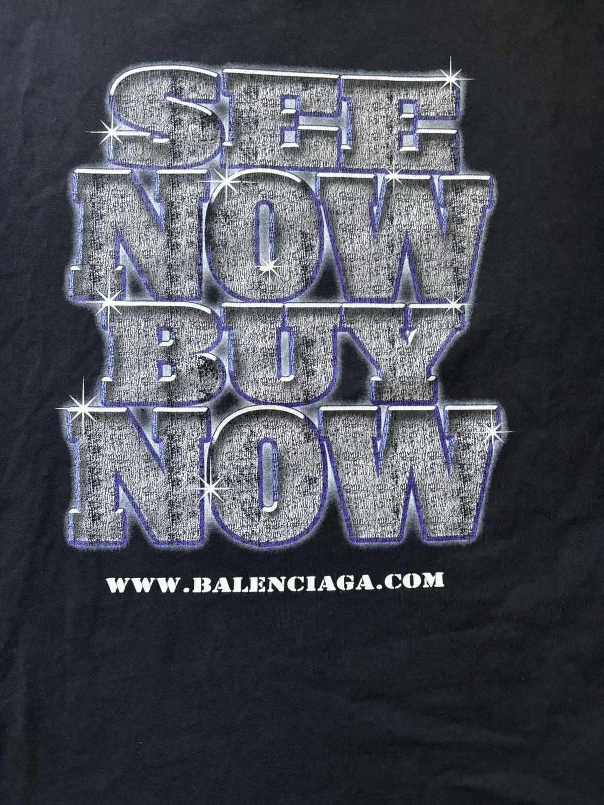 Balenciaga Balenciaga See Now Buy Now Tee Size US L / EU 52-54 / 3 - 4 Thumbnail