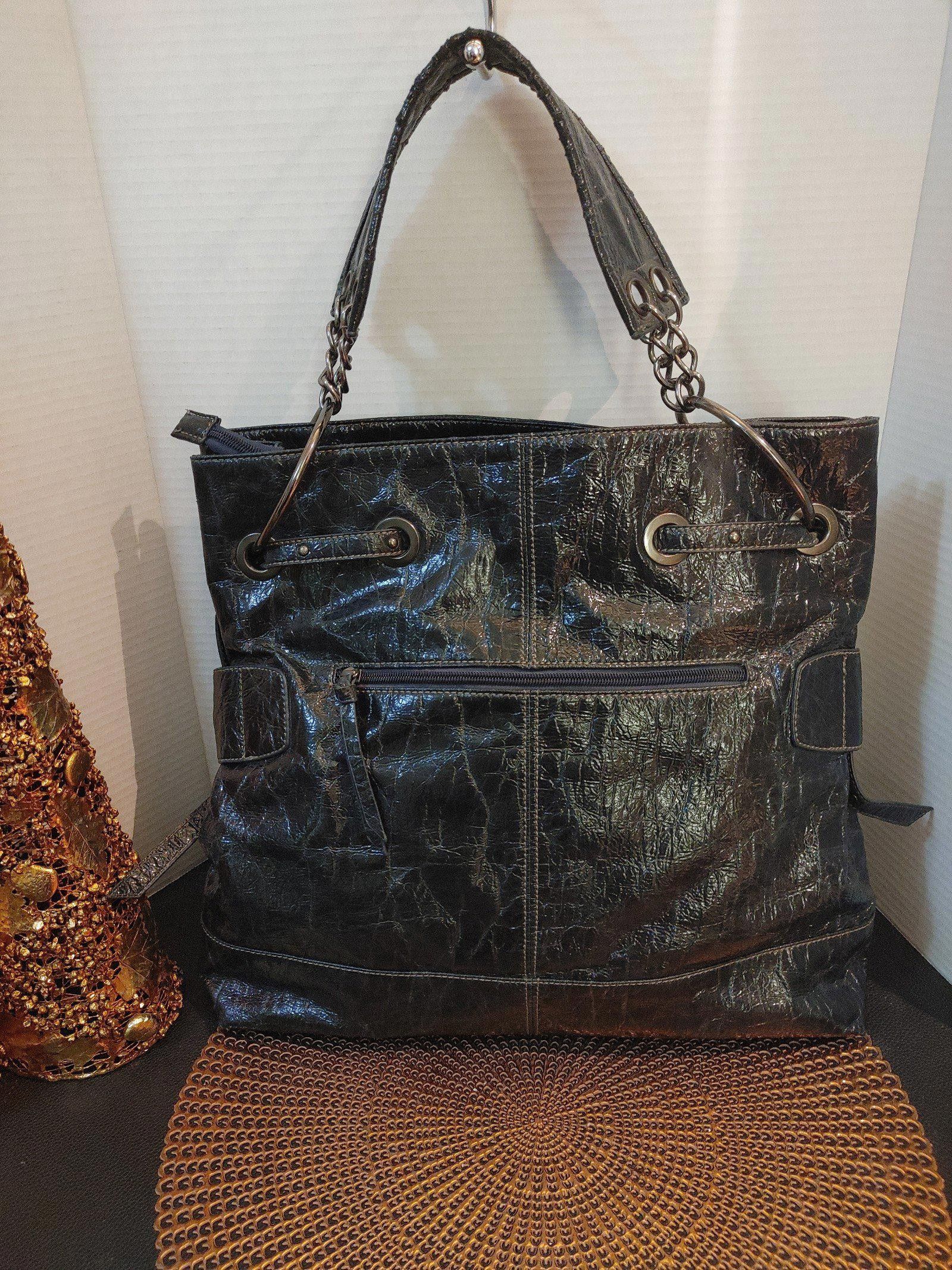 Designer Stunning Big Buddha Leather XL Bag Size ONE SIZE - 5 Thumbnail