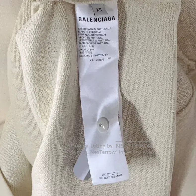 Balenciaga Balenciaga Logo print sweater, white Size US XS / EU 42 / 0 - 6 Thumbnail