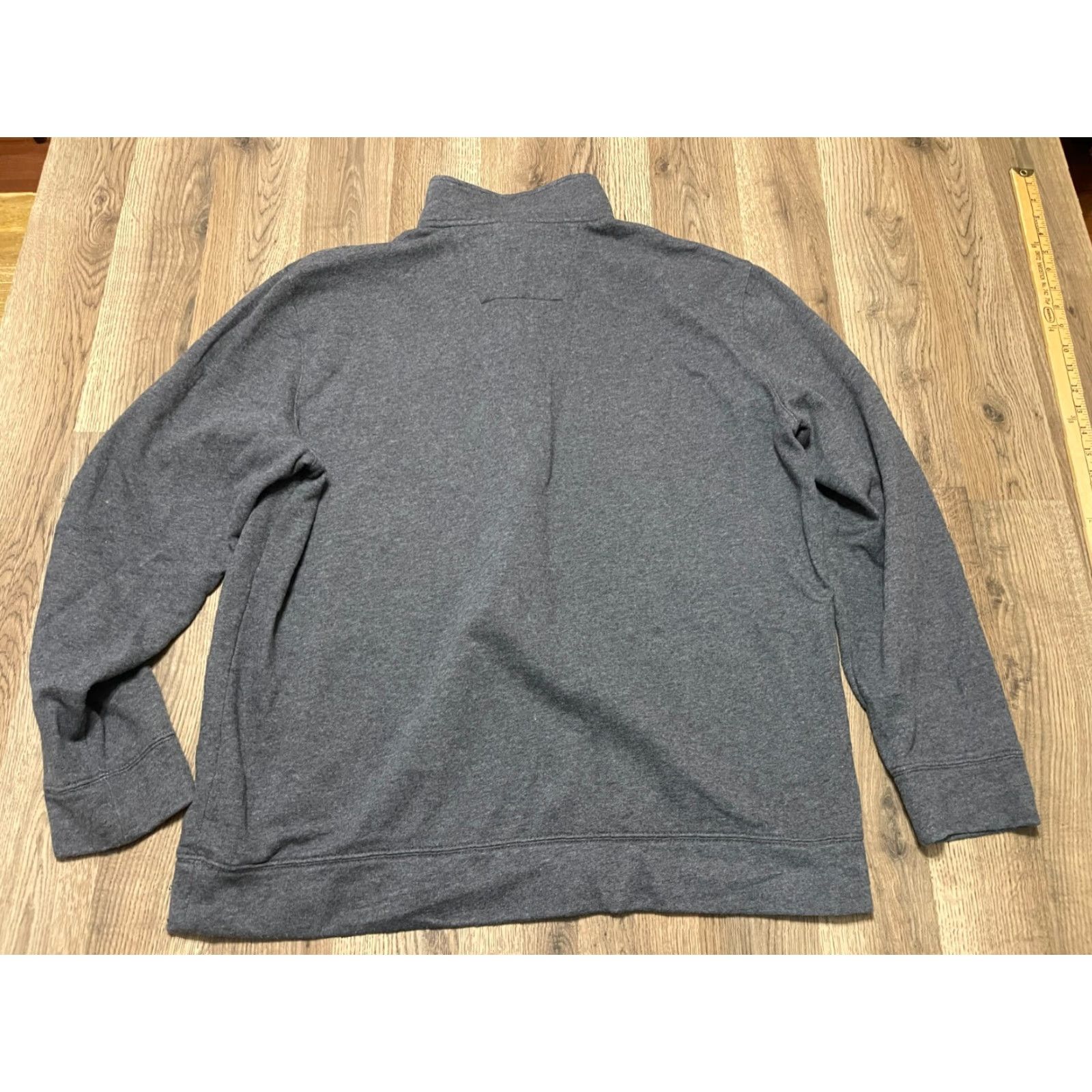 Nautica Nautica Sweater Men's XL Gray 1/4 zip pullover Size US XL / EU 56 / 4 - 2 Thumbnail
