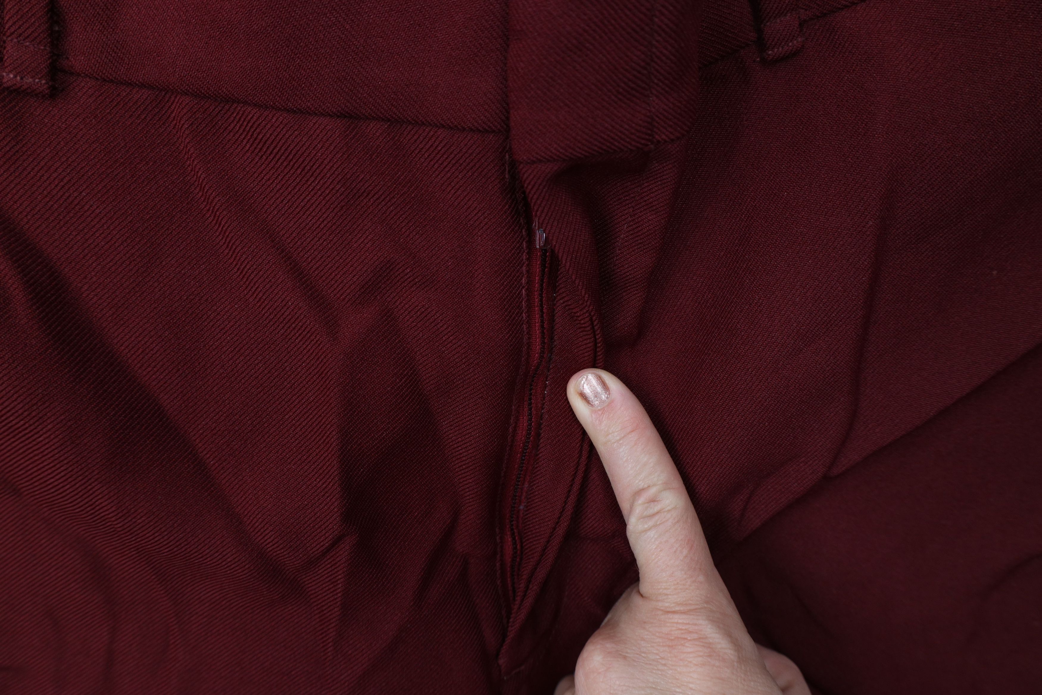 Vintage Vintage 70s Streetwear Knit Bell Bottoms Chino Pants Red USA Size 28" / US 6 / IT 42 - 6 Thumbnail
