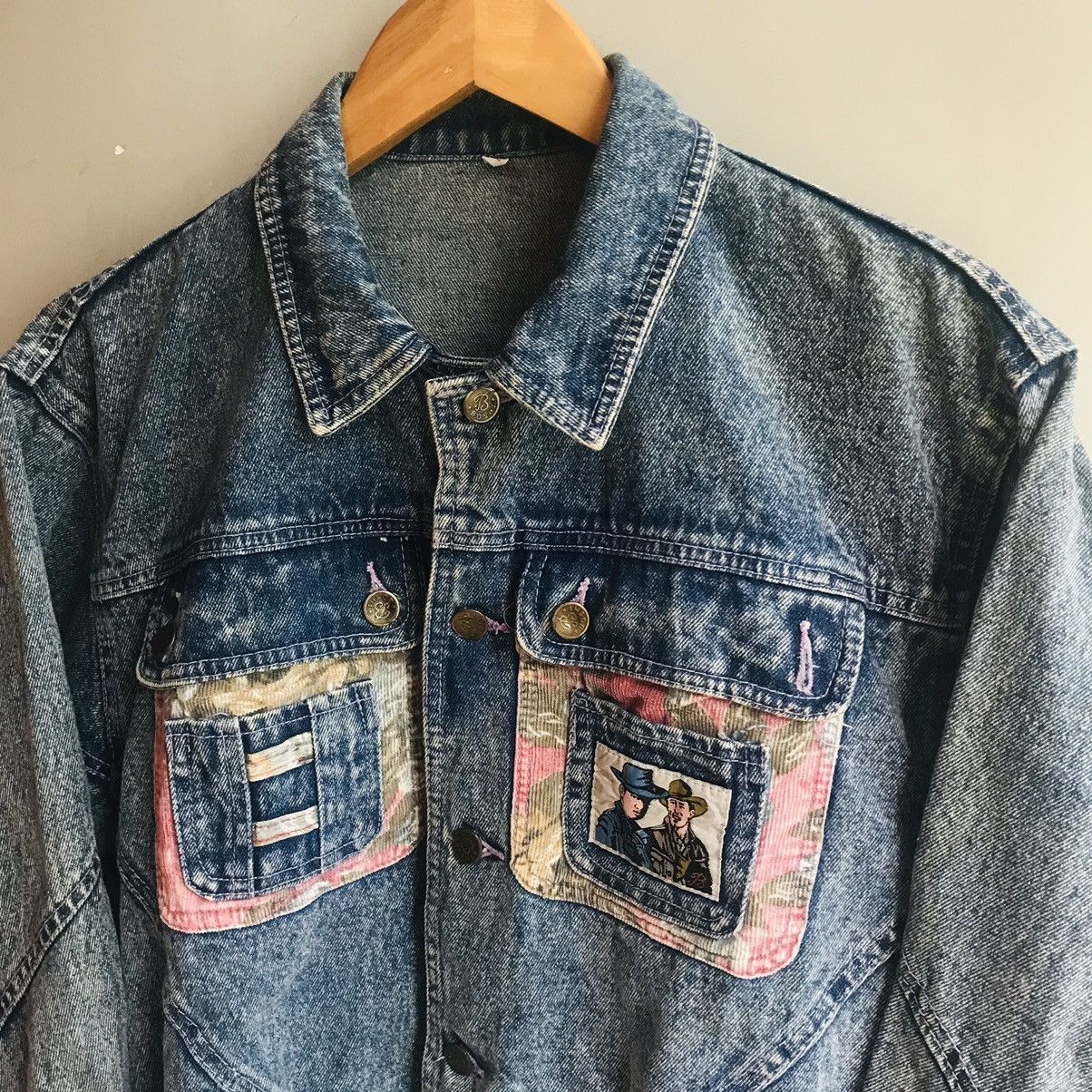 Seditionaries × Vintage Japanese Vintage Cropped Denim Jacket Size M / US 6-8 / IT 42-44 - 1 Thumbnail