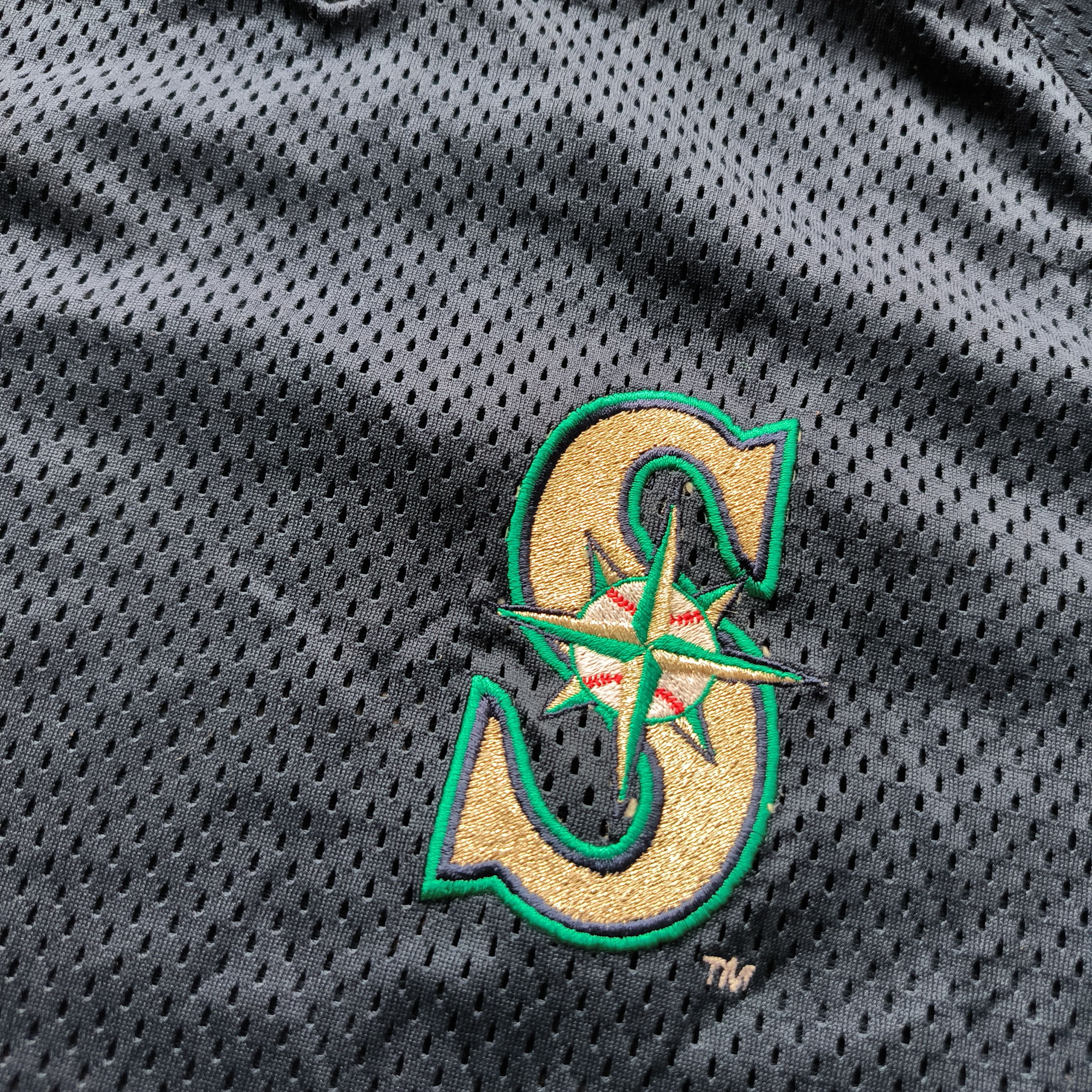 MLB Vintage 2000s Seattle Marines MLB Mesh Jersey Size US L / EU 52-54 / 3 - 2 Thumbnail