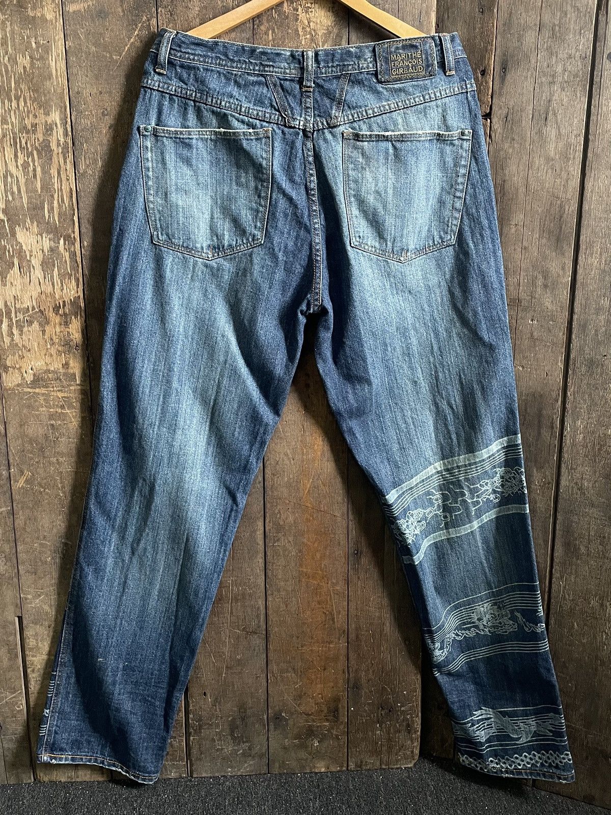Marithe + Francois Girbaud Marithe Francois Girbaud Denim Jeans Size US 34 / EU 50 - 9 Thumbnail