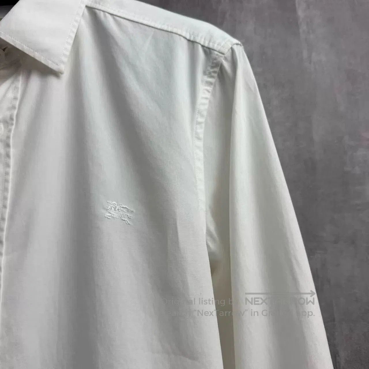 Burberry Burberry Check Lining Embroidered Knight Shirt. Size US XS / EU 42 / 0 - 3 Thumbnail