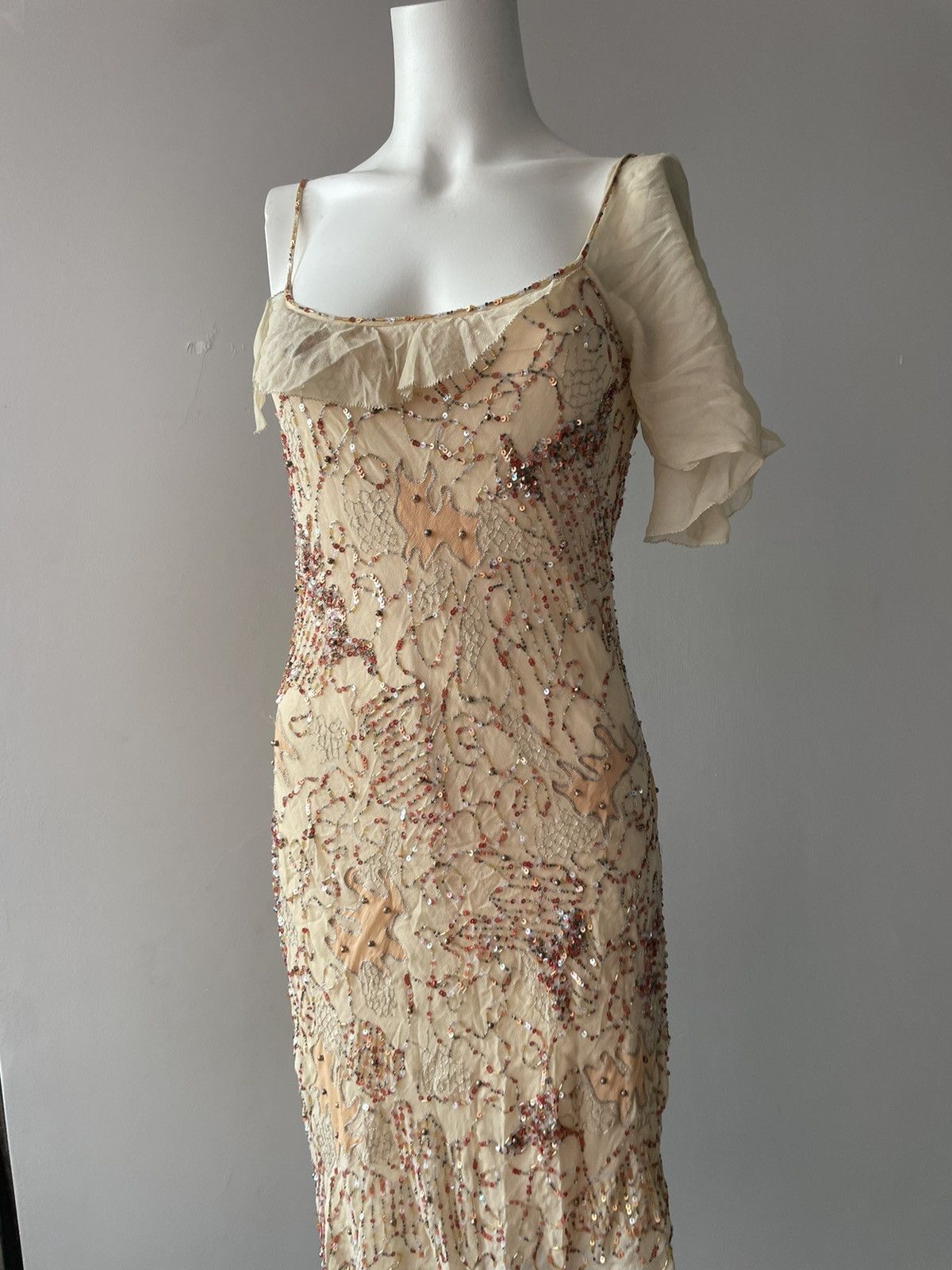 Vintage y2k silk dress Size L / US 10 / IT 46 - 13 Thumbnail