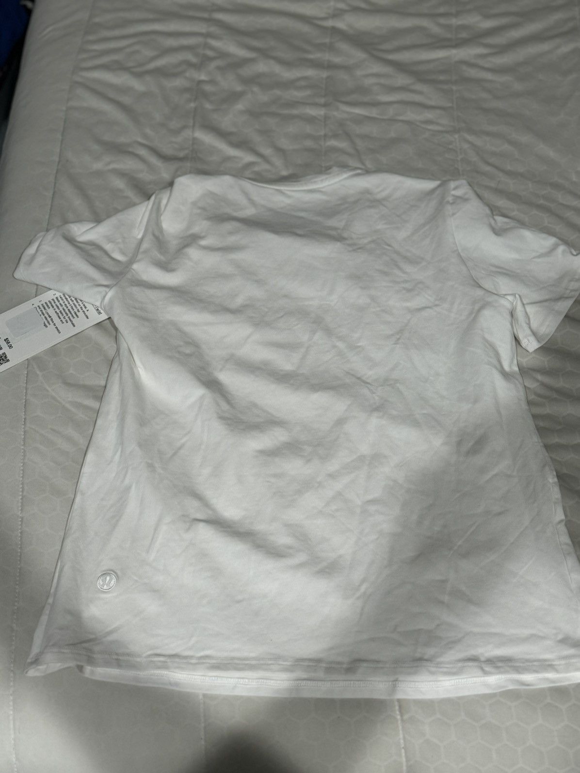 Lululemon NEW Lululemon Cotton Shoulder Twist Tshirt White Size XS / US 0-2 / IT 36-38 - 4 Thumbnail
