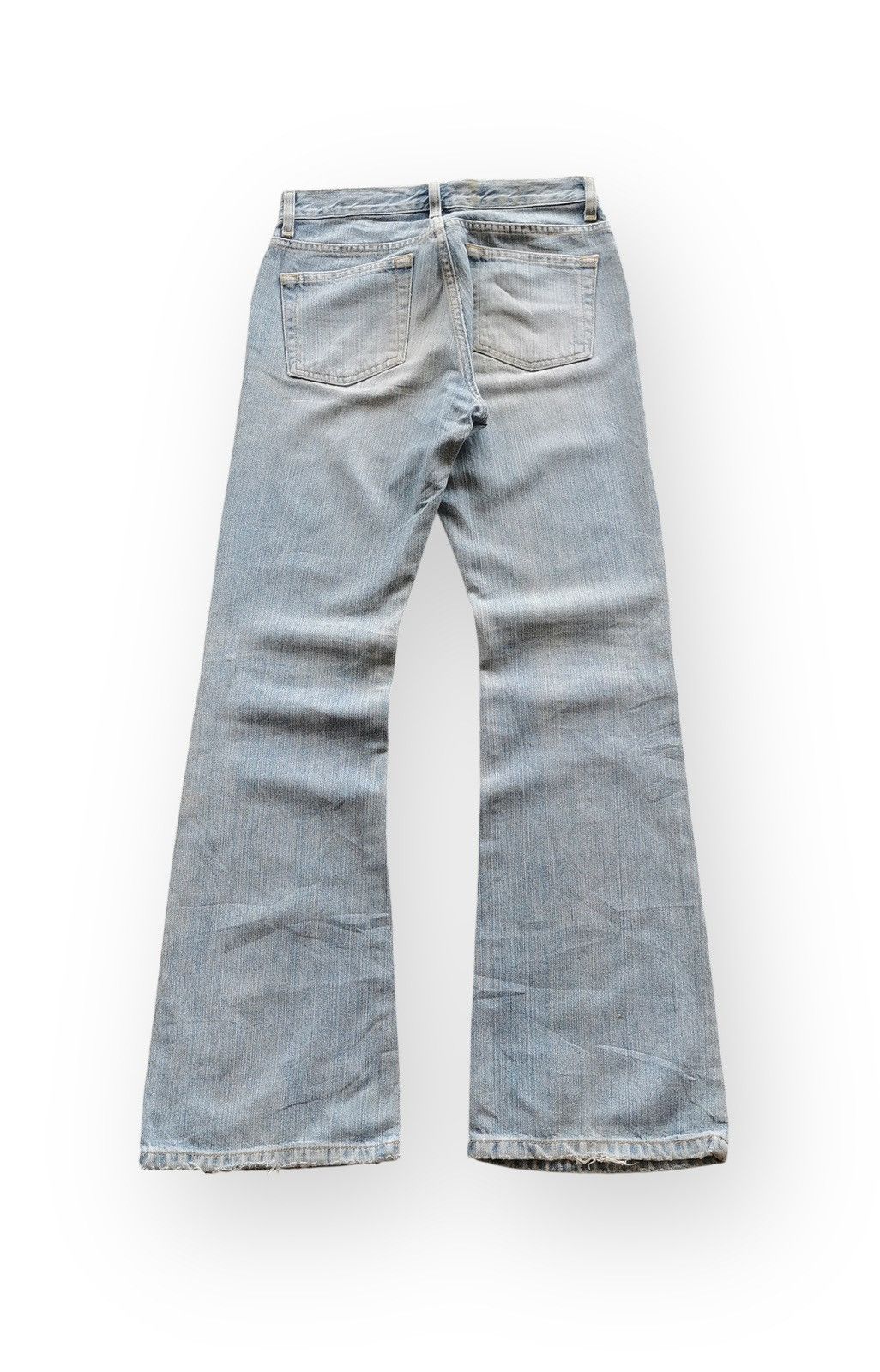 Gap Vintage gap low rise flare light faded blue jeans Size US 28 / EU 44 - 2 Thumbnail