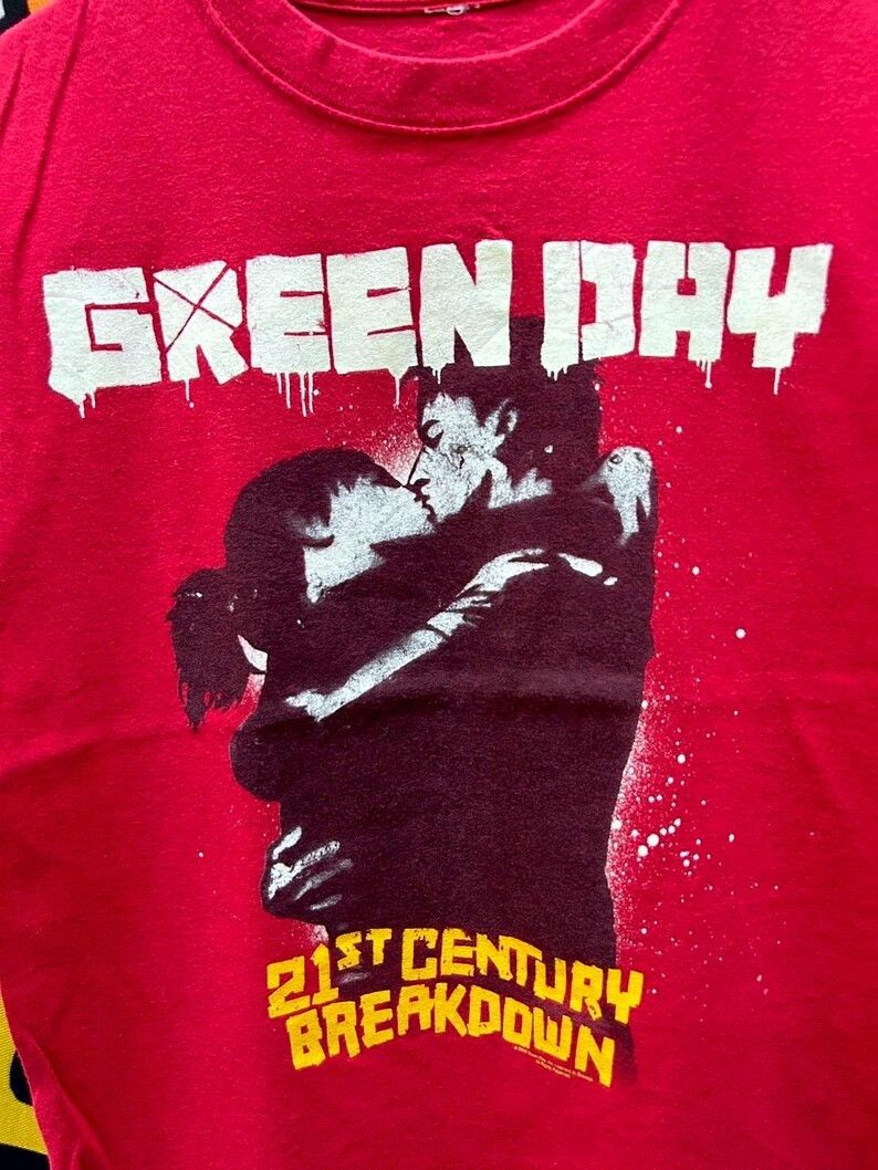 Vintage Vintage 2000s Green Day tshirt size S Size US S / EU 44-46 / 1 - 4 Thumbnail