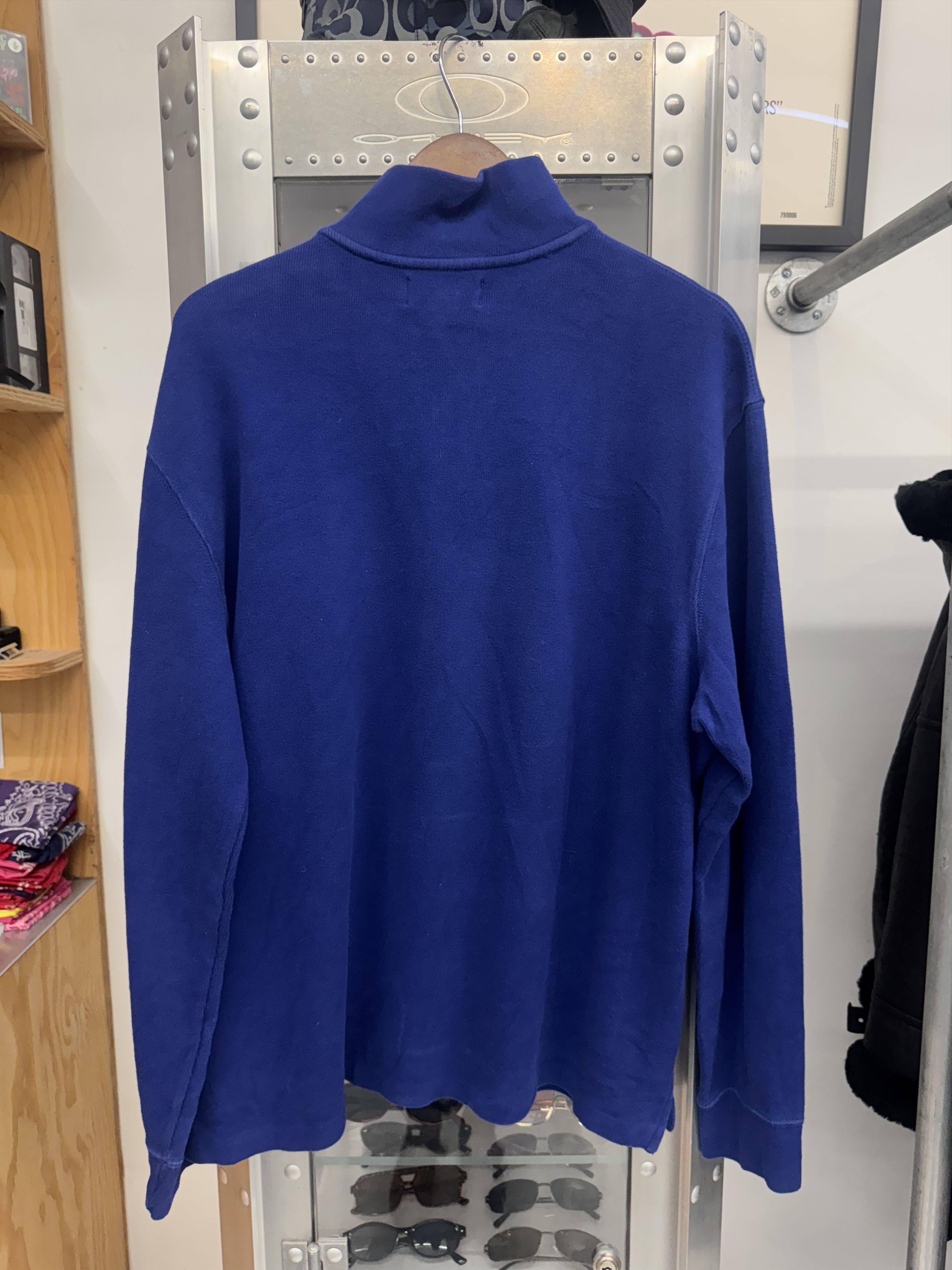 Polo Ralph Lauren Vintage RL Quarter Zip Size US XL / EU 56 / 4 - 4 Thumbnail