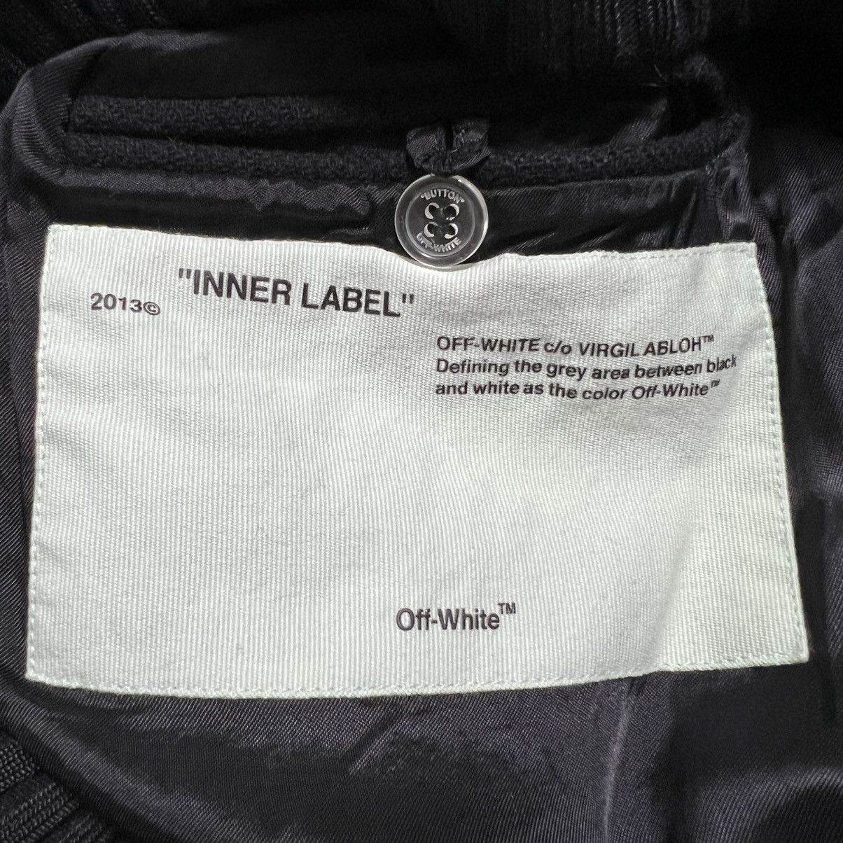 Off-White OFF-WHITE FIRETAPE VARSITY BOMBER JACKET Size US S / EU 44-46 / 1 - 5 Thumbnail