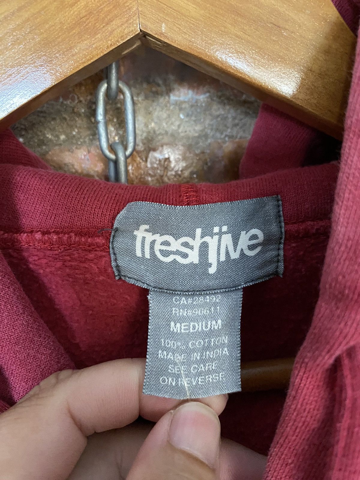 Freshjive 2000s Freshjive seditionaries movement embroidered hoodie Size US M / EU 48-50 / 2 - 13 Thumbnail