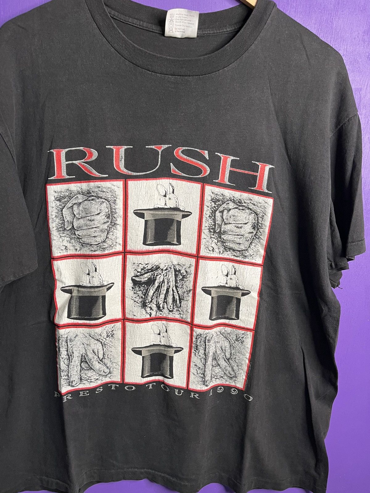 Band Tees × Vintage Vintage 1990 RUSH presto tour t-shirt Size US XL / EU 56 / 4 - 3 Thumbnail