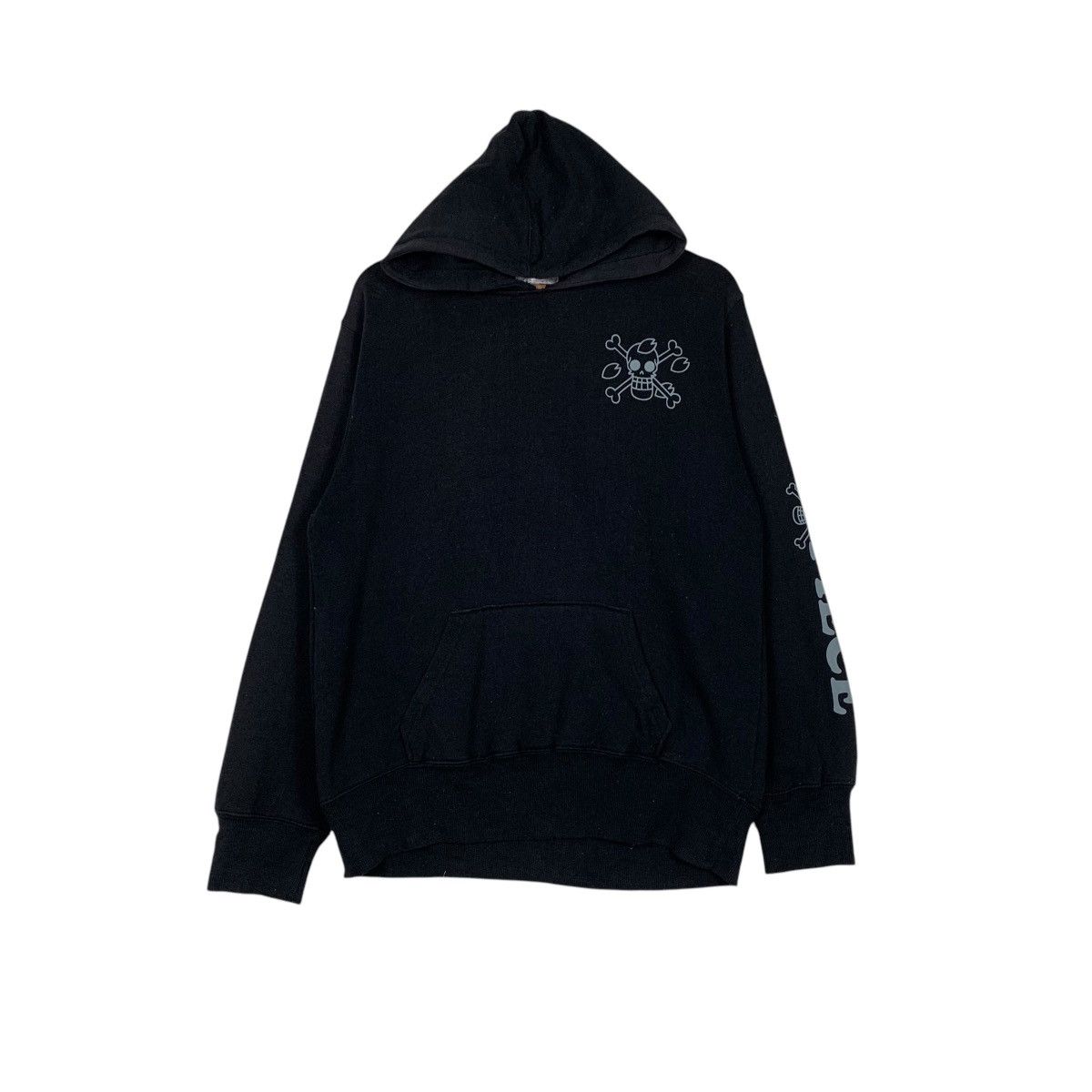 Japanese Brand ONE PIECE Tony Chopper Graphics Printed Hoodies #1436-C65 Size US L / EU 52-54 / 3 - 4 Thumbnail