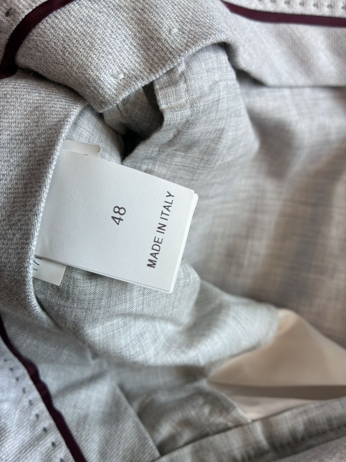 Brunello Cucinelli Brunello cucinelli linen drawstring trousers w32 size 48 Size US 32 / EU 48 - 4 Thumbnail