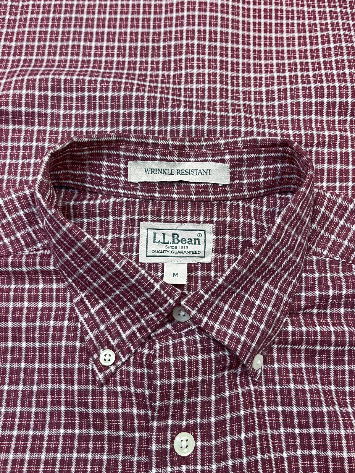L.L. Bean L.L. Bean Wrinkle Resistant Vintage Plaid Button Down Size US XL / EU 56 / 4 - 6 Thumbnail