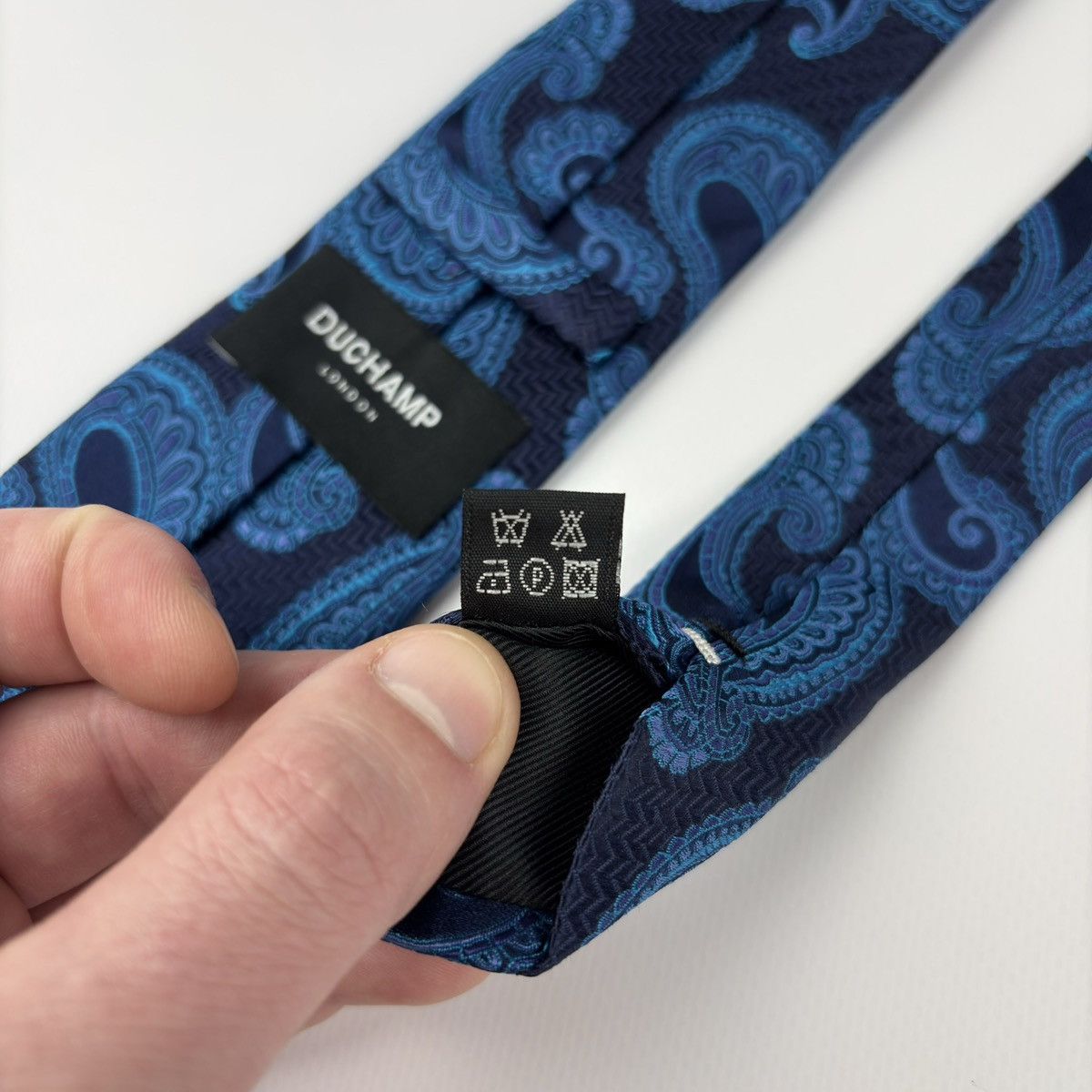 Duchamp DUCHAMP London graphic Silk Tie Size ONE SIZE - 7 Thumbnail