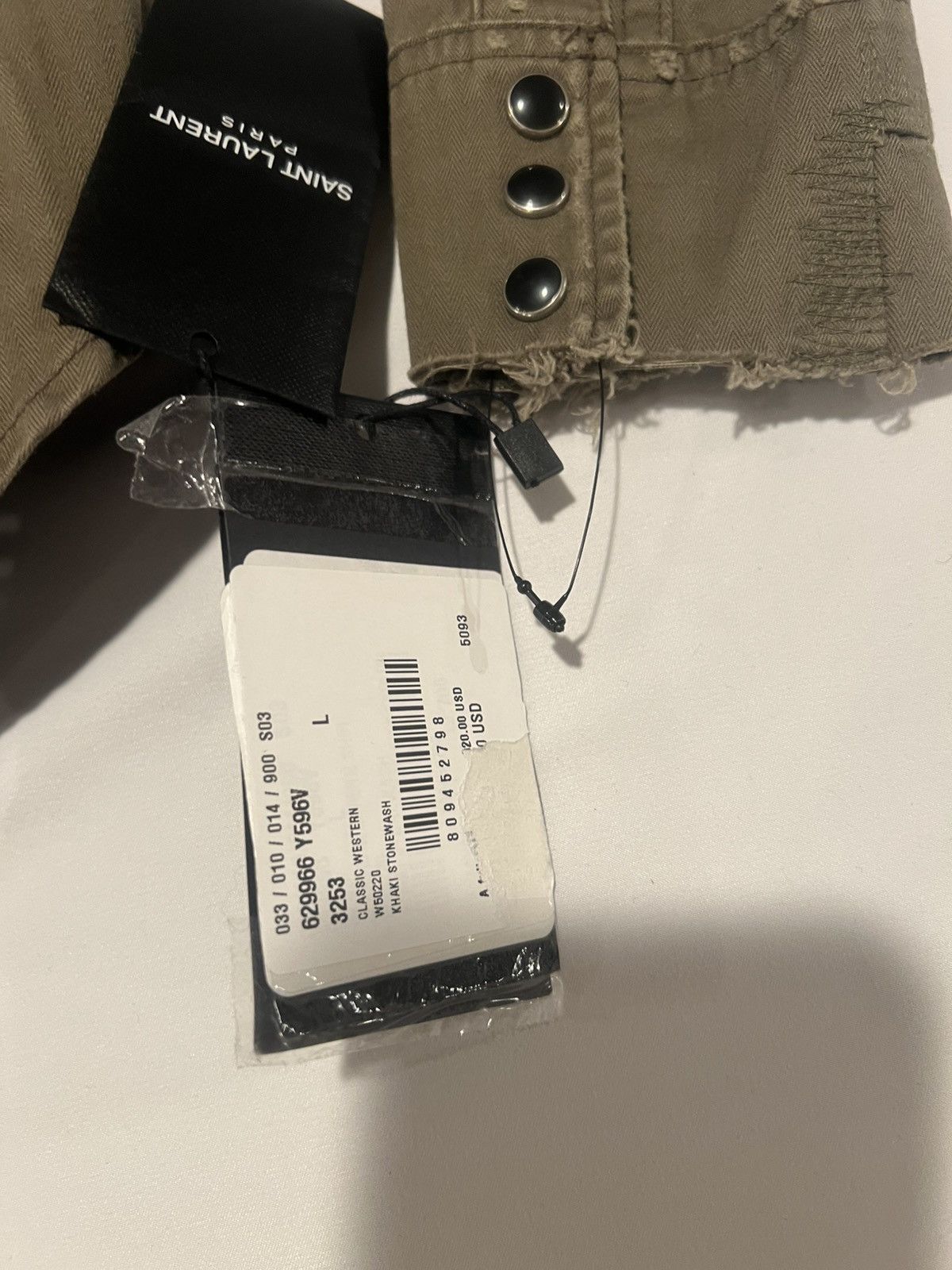 Saint Laurent Paris Saint Laurent western shirt. L. $920 Size US L / EU 52-54 / 3 - 3 Thumbnail