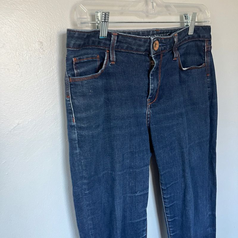 Banana Republic Banana Republic Women's Skinny Jeans Denim Blue Size 28 Size 28" / US 6 / IT 42 - 2 Thumbnail