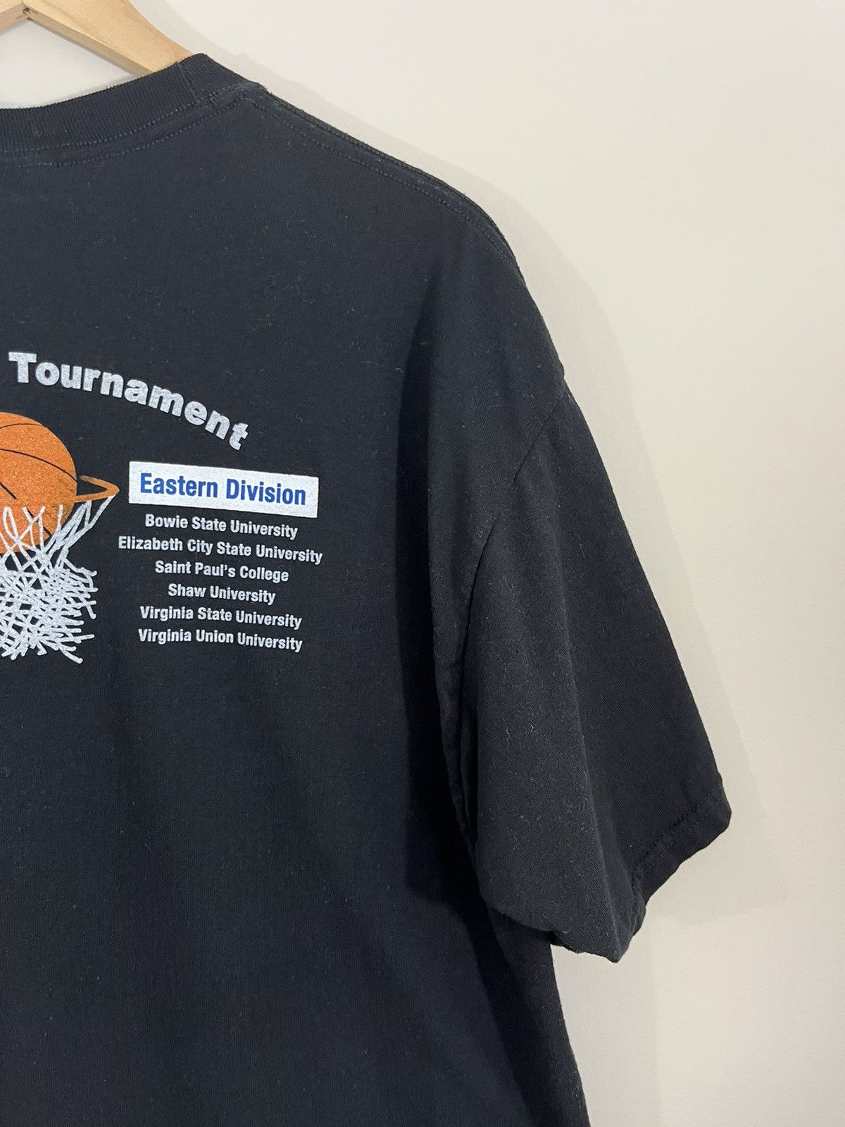 Vintage Vintage Faded Black Y2K Basketball Tournament 2000s Tee Size US XL / EU 56 / 4 - 10 Thumbnail
