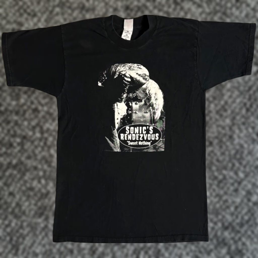 Fruit Of The Loom VINTAGE Sonic’s Rendezvous Band Sweet Nothing Release Party T Shirt XL MC5 Shirt Men Rock 90s Black Cotton Double-Sided Logo Images? Size US XL / EU 56 / 4 - 1 Thumbnail