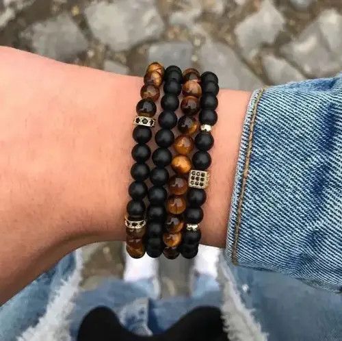 Jewelry 4pieces/ Set Bead Bracelets Size ONE SIZE - 3 Thumbnail