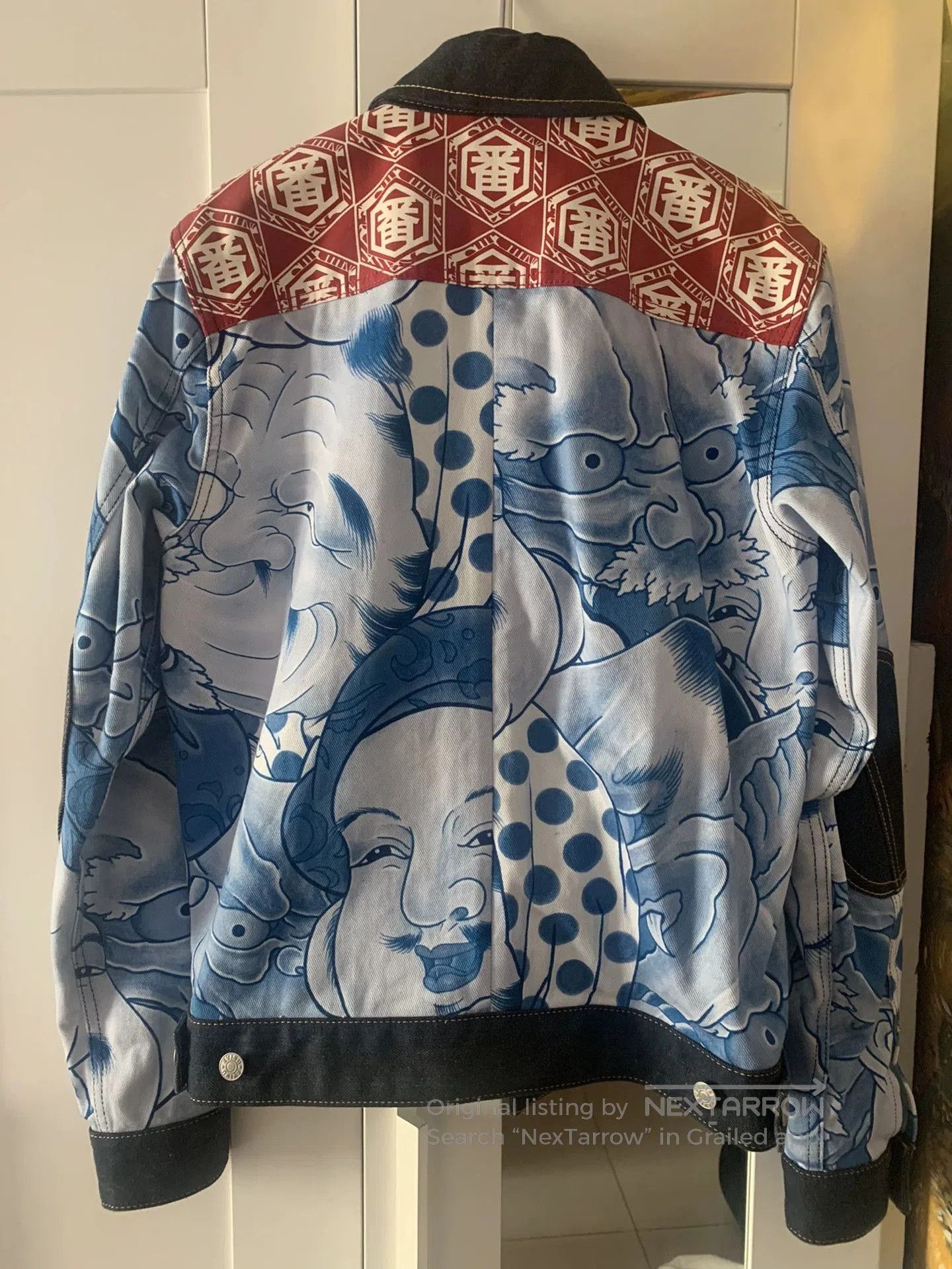 Evisu Authentic Evisu Full Print Denim Jacket. Size US M / EU 48-50 / 2 - 2 Thumbnail