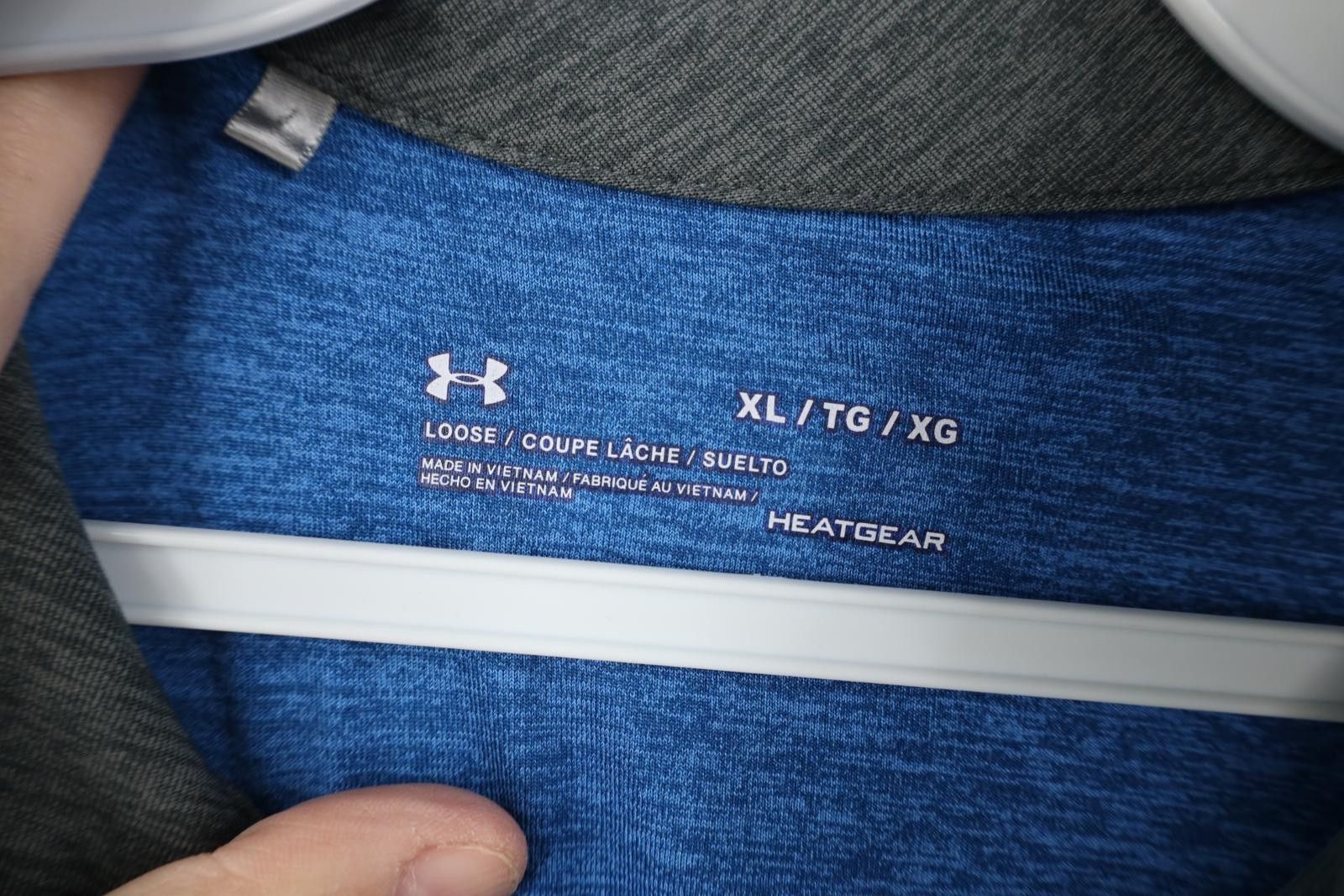 Under Armour Under Armour Tech Knit Collard Golf Polo Shirt Heather Blue Size US XL / EU 56 / 4 - 7 Thumbnail