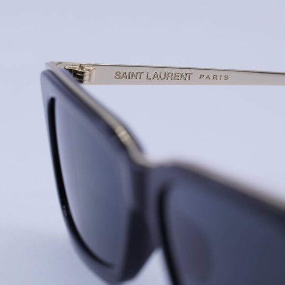 Saint Laurent Paris 🕶️ New Saint Laurent SL766 001 Sunglasses - Black\Gold Size ONE SIZE - 7 Thumbnail