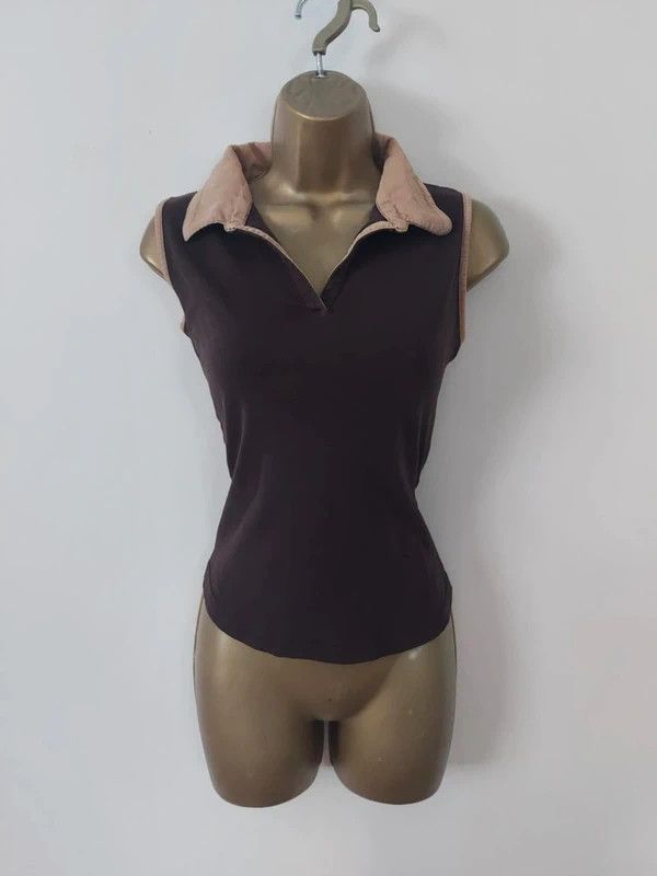 Vintage Vintage vest top Size L / US 10 / IT 46 - 8 Thumbnail