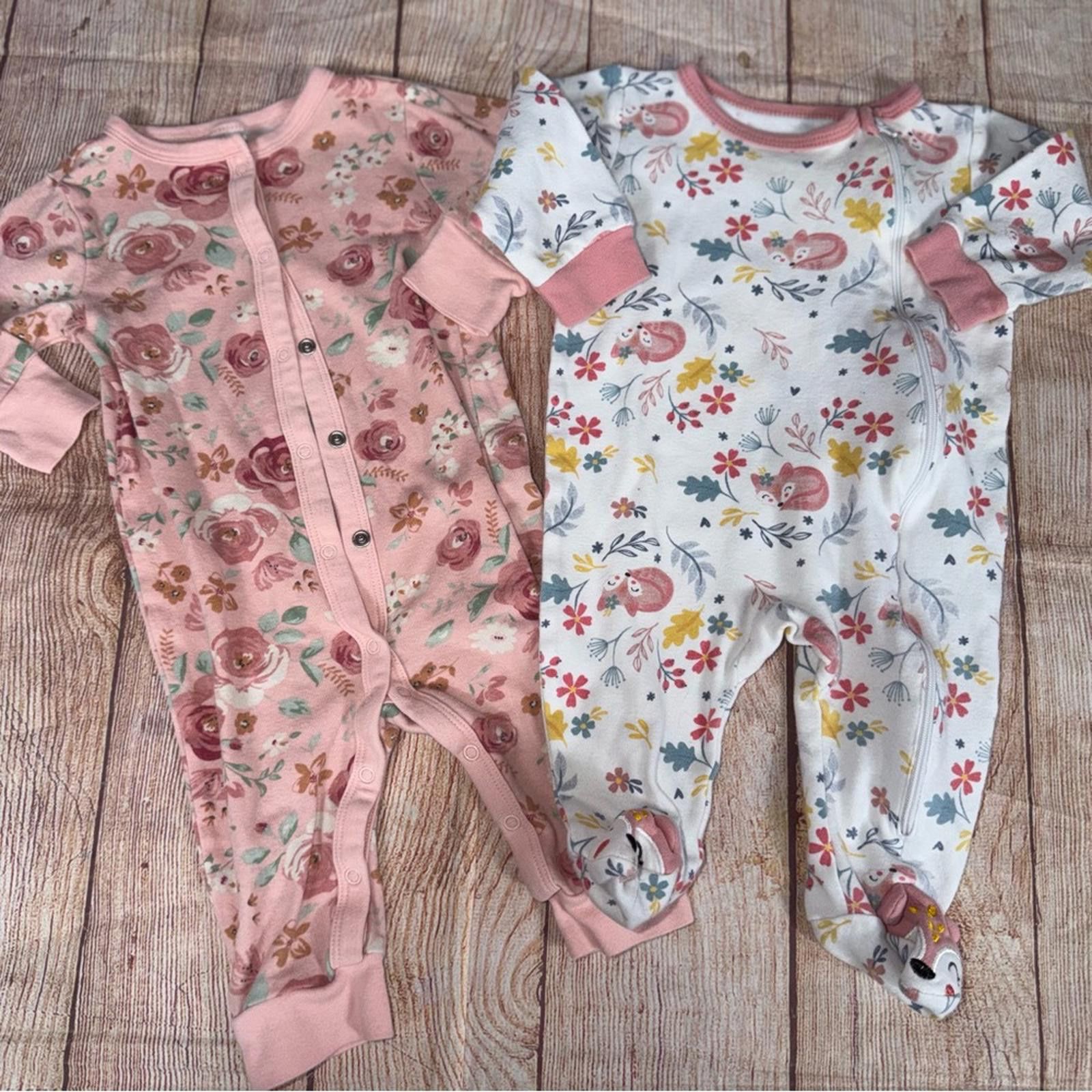 Other 3-6 Month Baby Girl Sleeper Bundle Size ONE SIZE - 5 Thumbnail