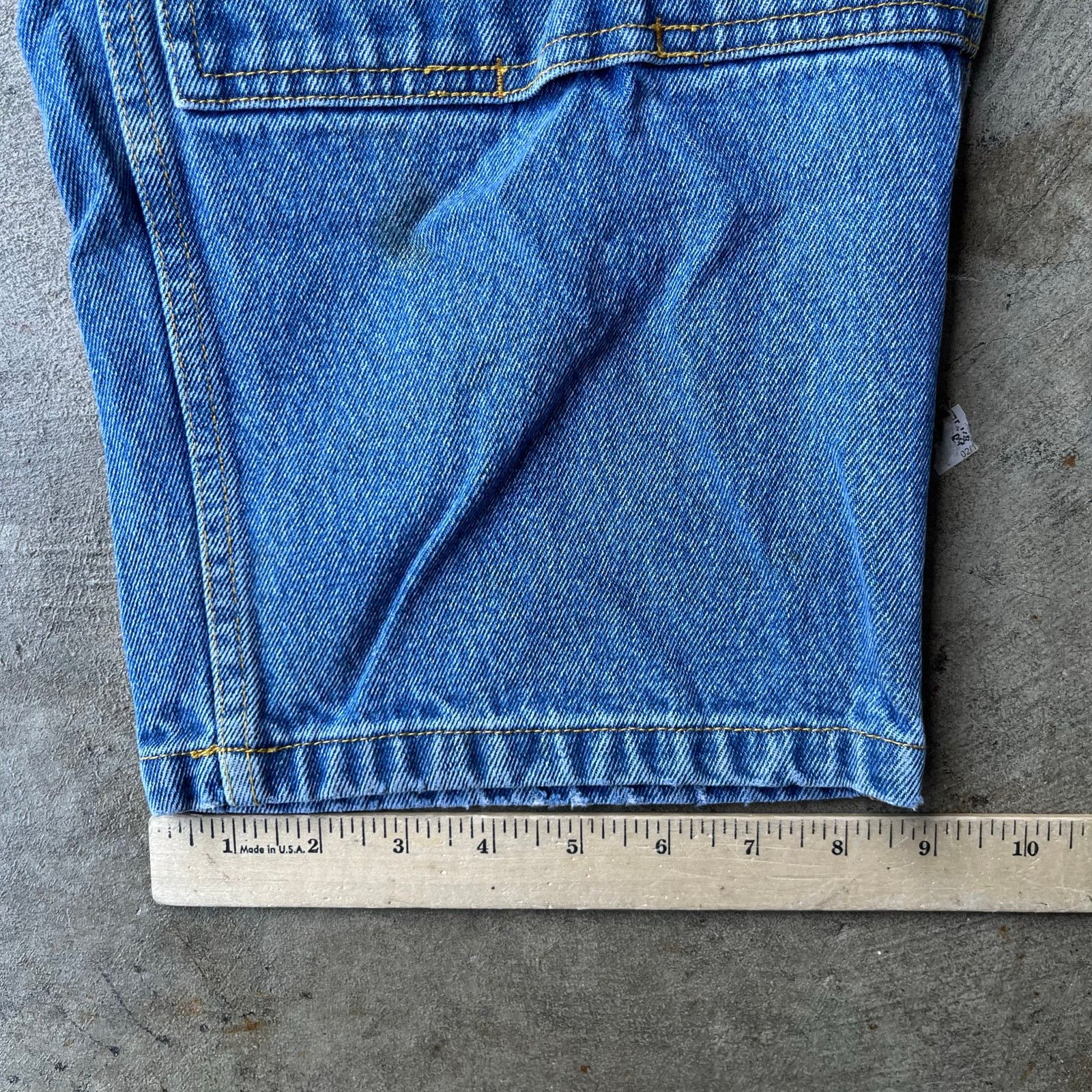 Vintage VINTAGE SOREL DOUBLE KNEE DENIM JEANS CARPENTER 36X30 BAGGY Size US 36 / EU 52 - 7 Thumbnail