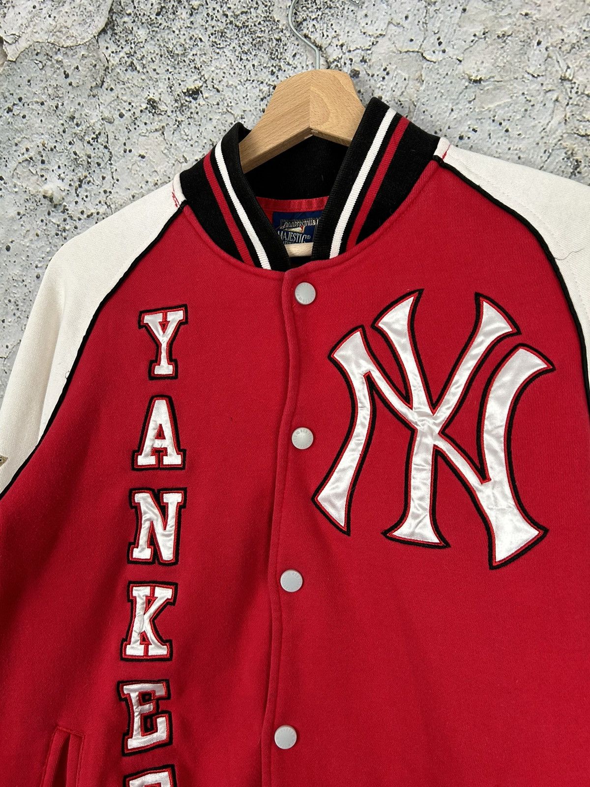 Majestic Vintage Varsity Sweatshirt Majestic New York Yankees 90s MLB Size US M / EU 48-50 / 2 - 3 Thumbnail