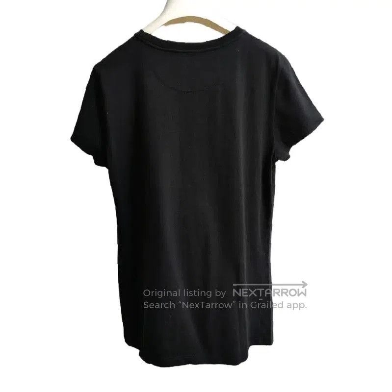 Valentino Valentino Black Cotton Short Sleeve Tee . Size S / US 4 / IT 40 - 2 Thumbnail