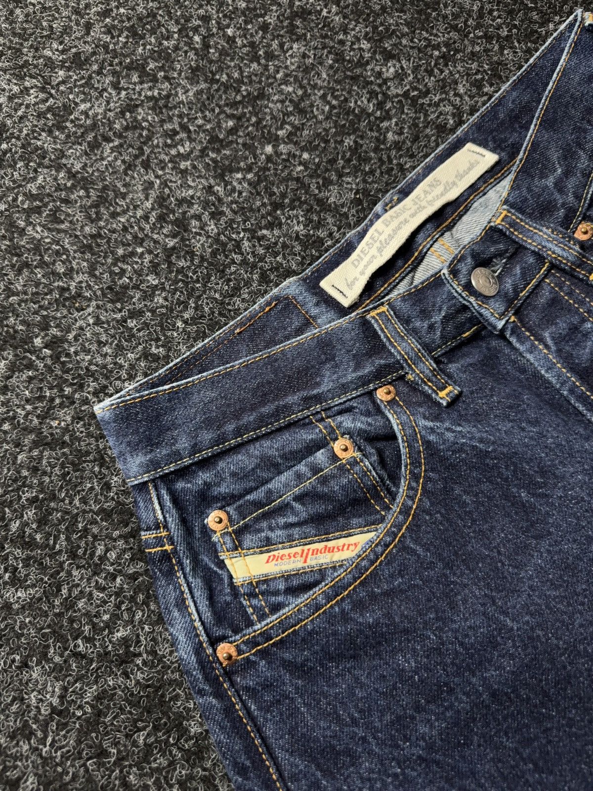 Diesel Luxury 90s Retro Diesel Industry Italy Rock Punk Jeans Y2K Size US 30 / EU 46 - 7 Thumbnail