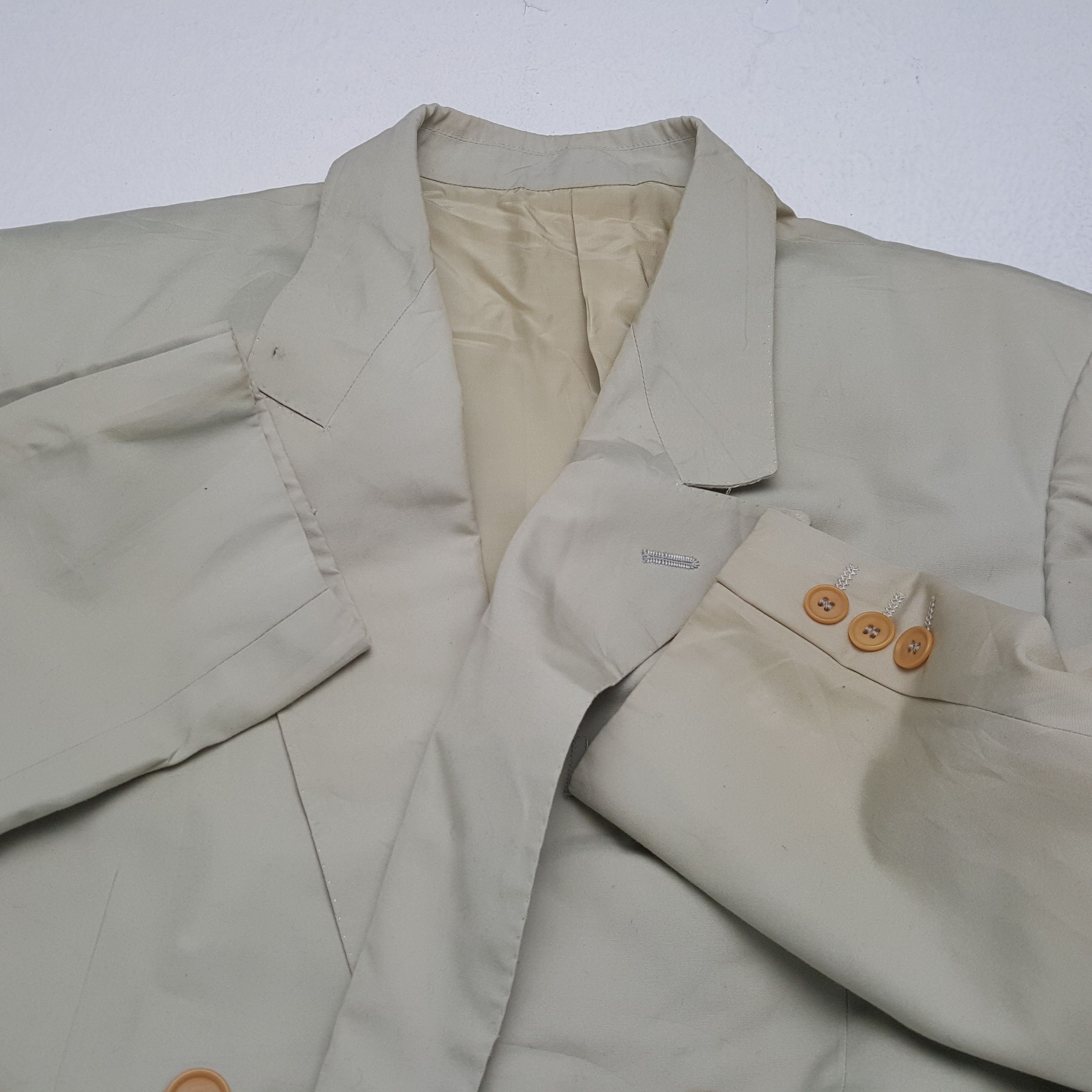 Issey Miyake × Japanese Brand × Vintage ISSEY MIYAKE MEN Blazer Japanese Designer Fashion Size 38S - 8 Thumbnail