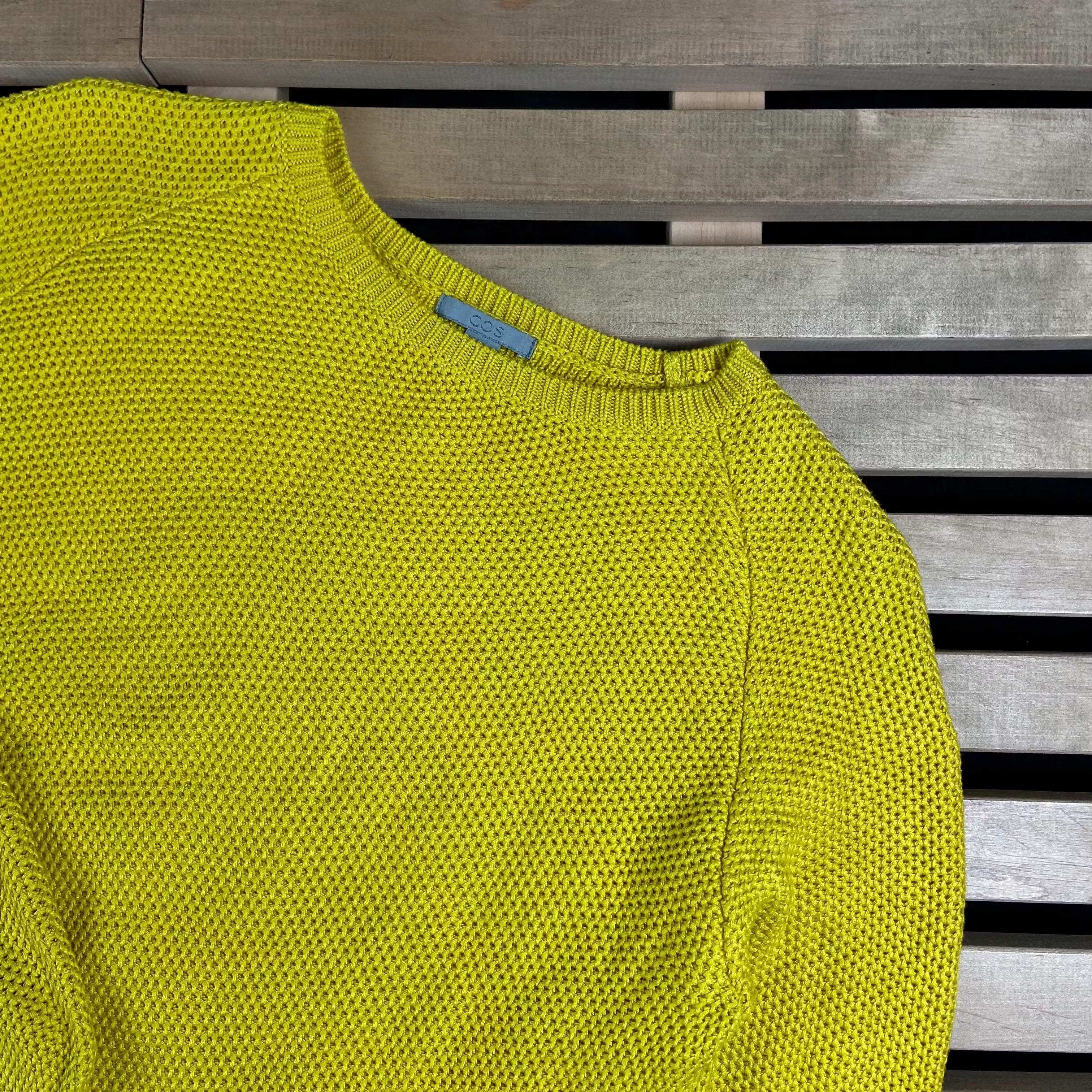 Cos Mens Sweatshirt Cos Size S Yellow Size US S / EU 44-46 / 1 - 2 Thumbnail